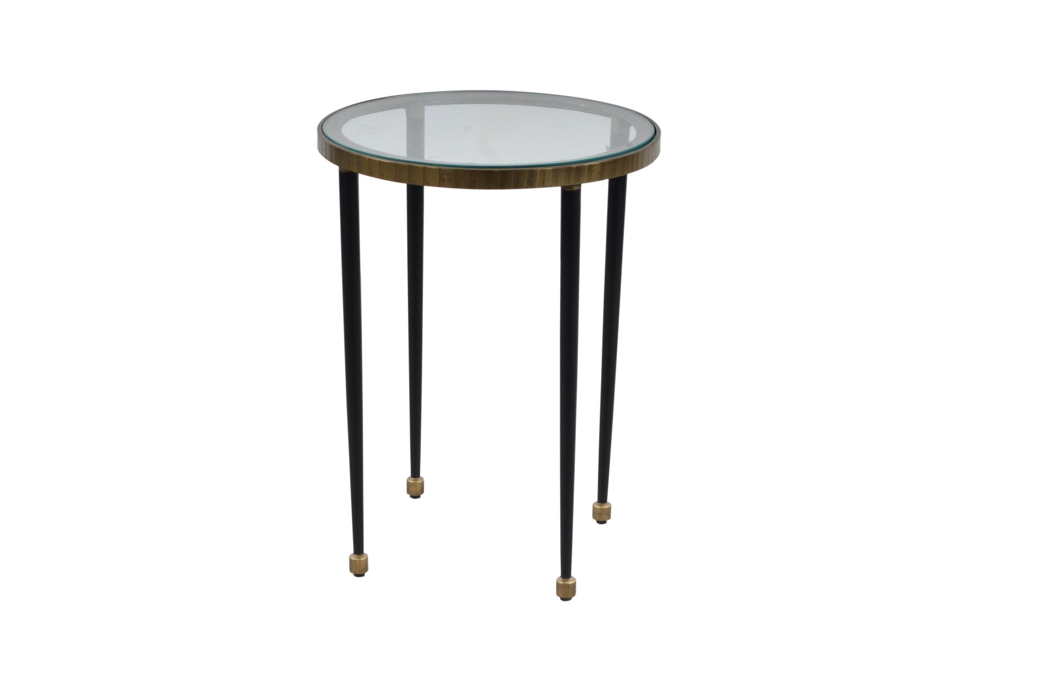 Alesso Glass Accent Table - Wisteria