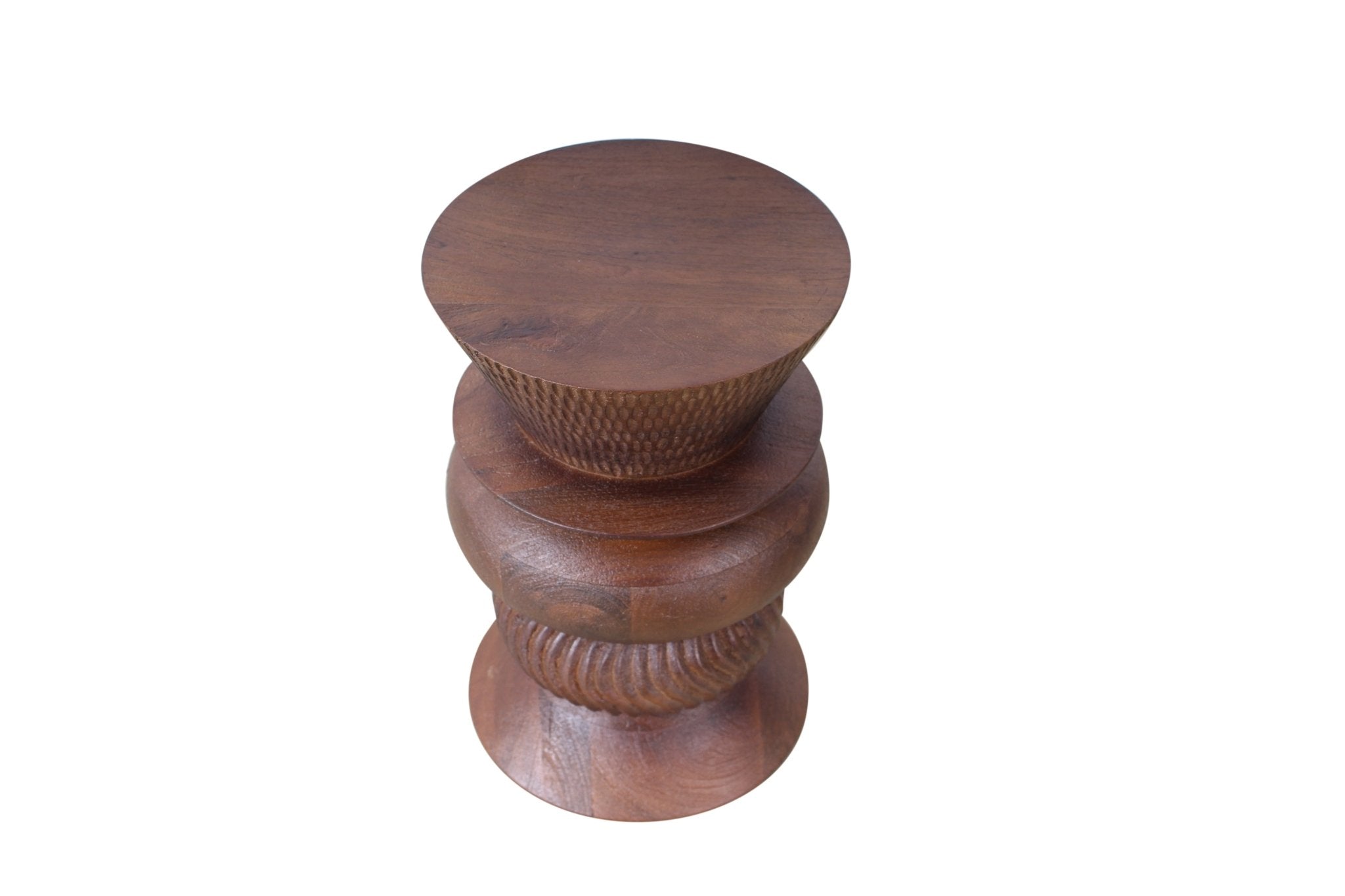 Wycliffe Sculpted End Table - Wisteria