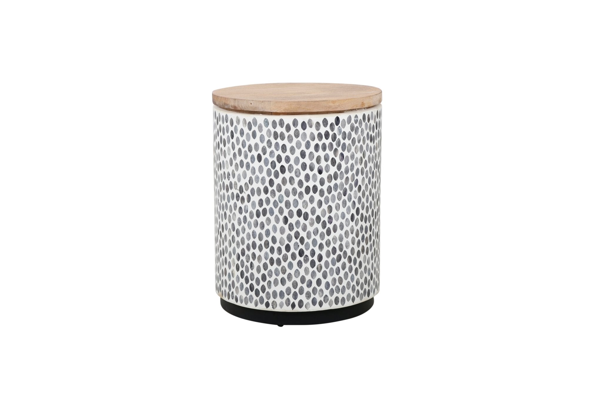 Zamira Bone Inlay Table - Wisteria