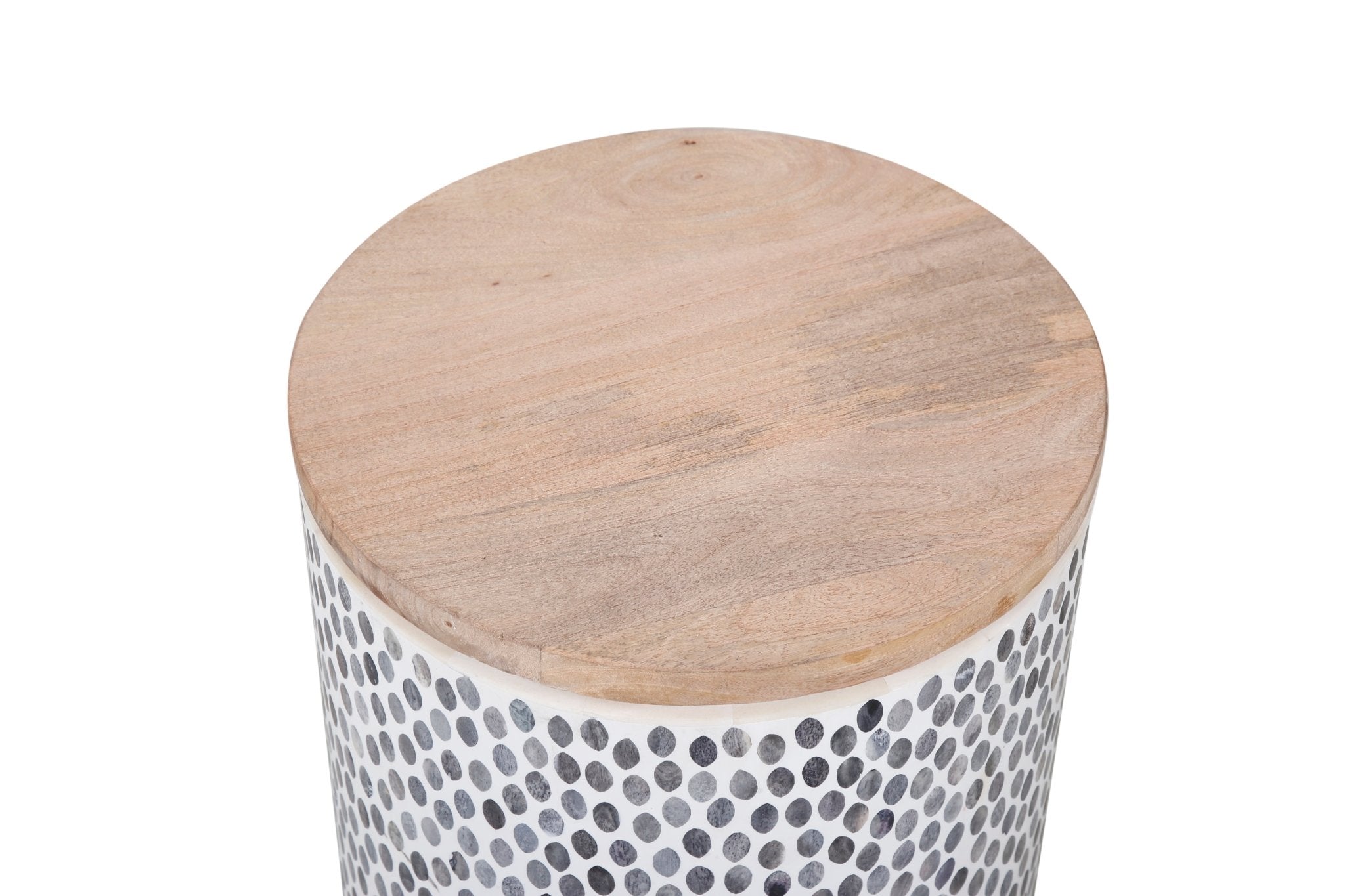 Zamira Bone Inlay Table - Wisteria