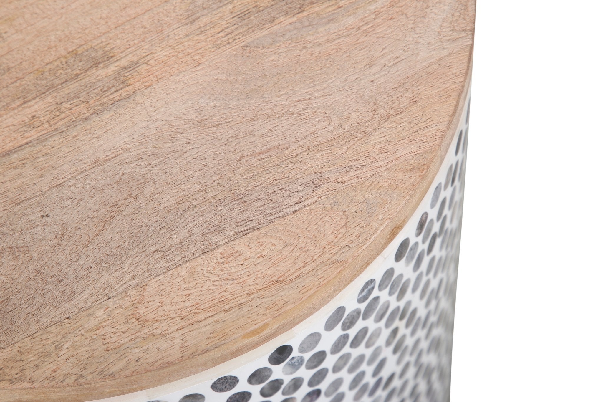 Zamira Bone Inlay Table - Wisteria