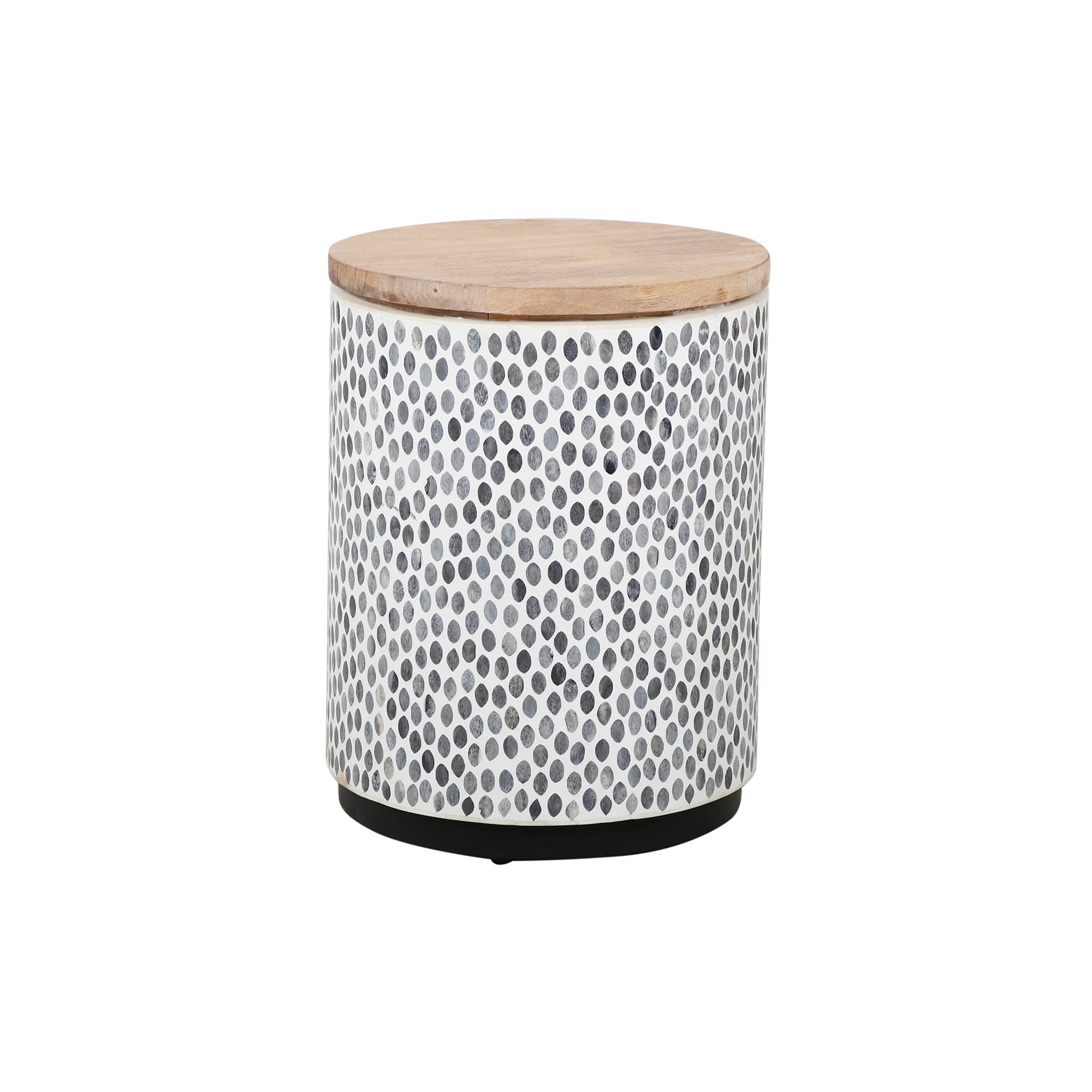 Zamira Bone Inlay Table - Wisteria