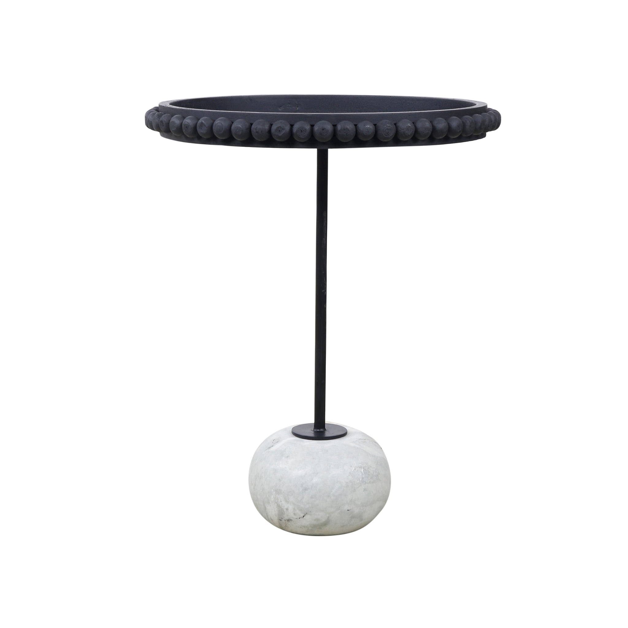 Mavira Marble Accent Table - Wisteria