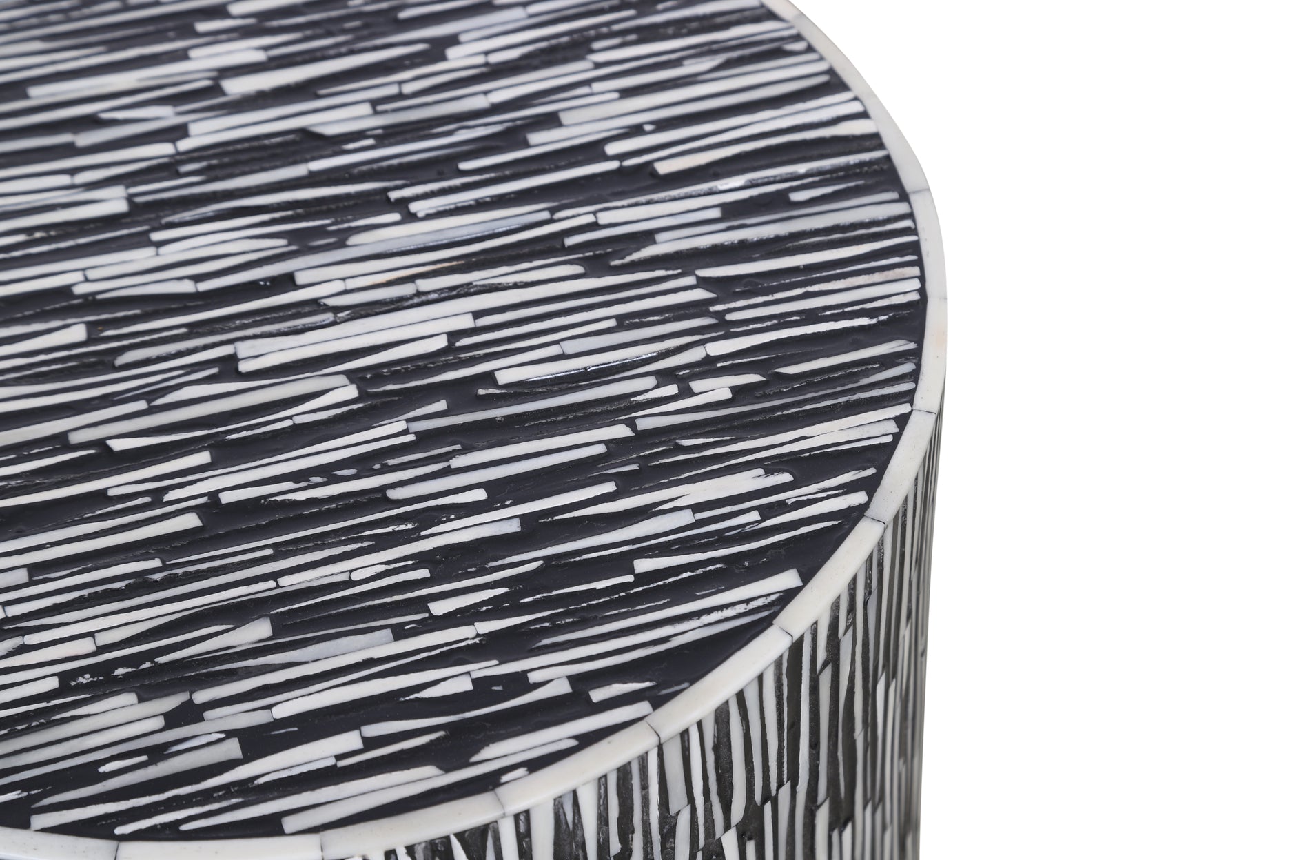 Tazari Inlay Accent Table - Wisteria