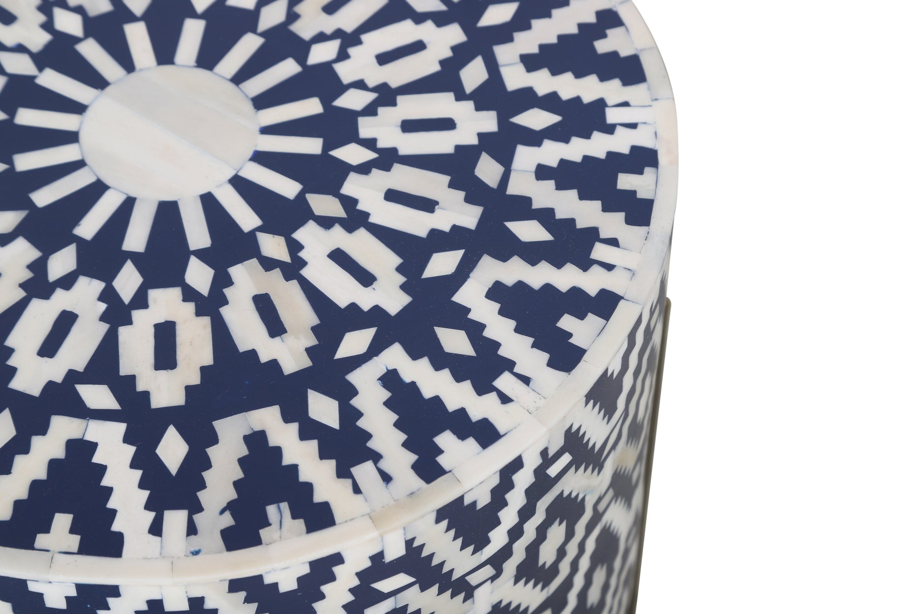 Tazari Inlay Accent Table - Wisteria