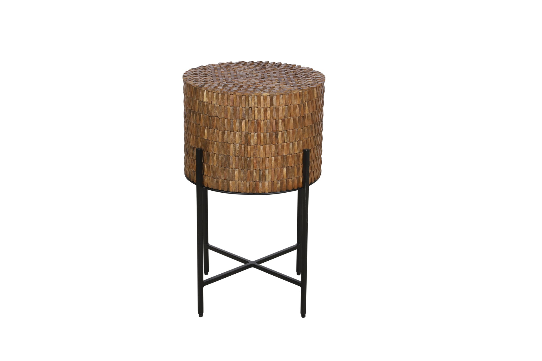 Tazari Inlay Accent Table - Wisteria