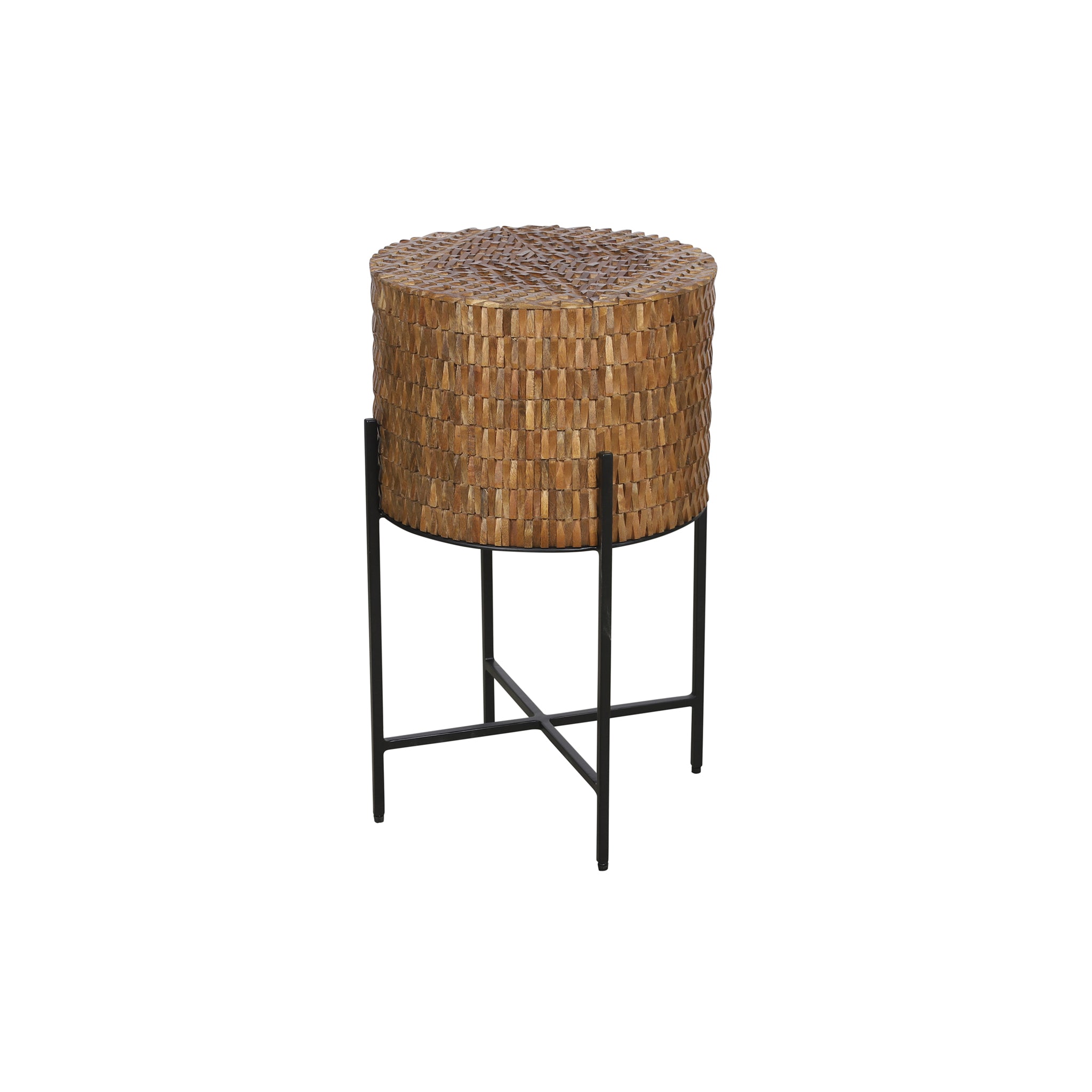 Tazari Inlay Accent Table - Wisteria