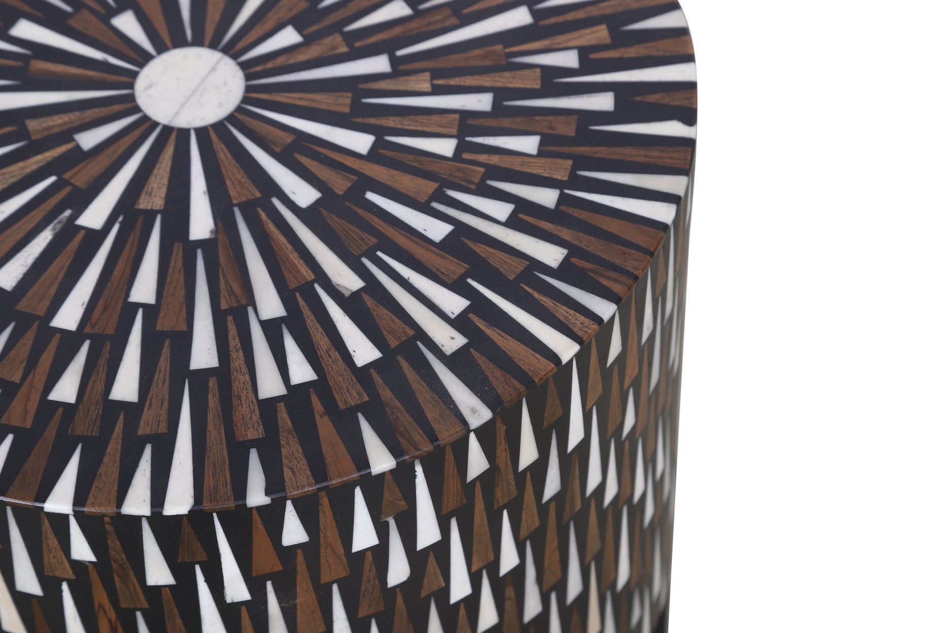 Tazari Inlay Accent Table - Wisteria