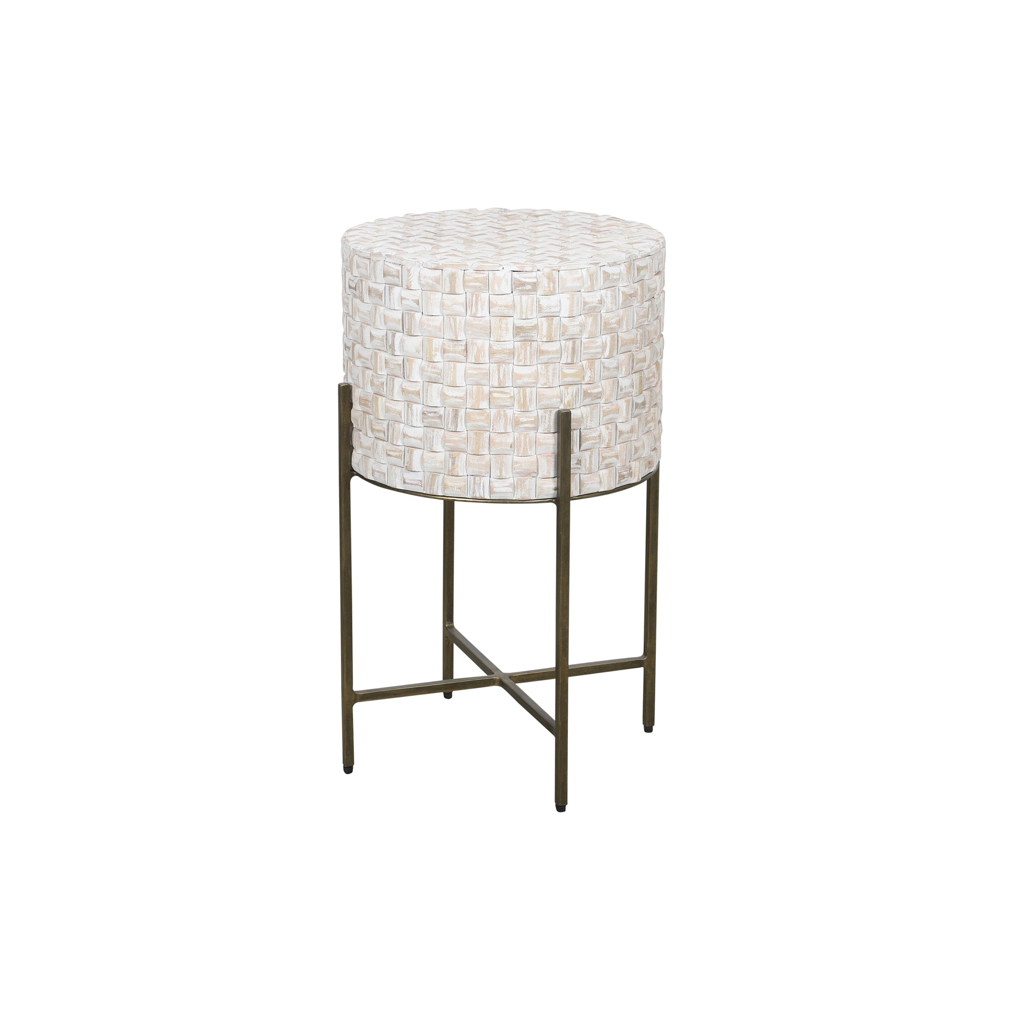 Tazari Inlay Accent Table - Wisteria