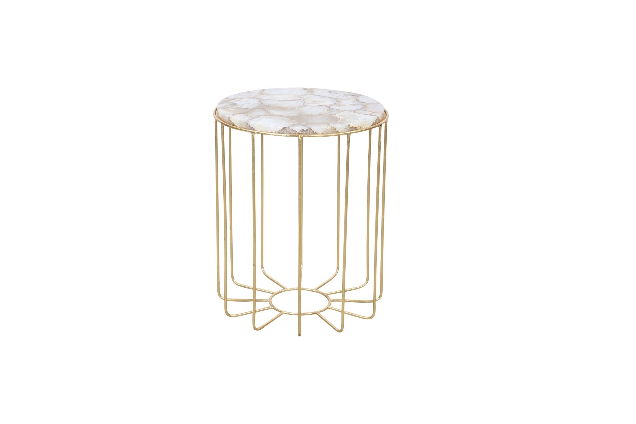 Vallora Agate End Table - Wisteria