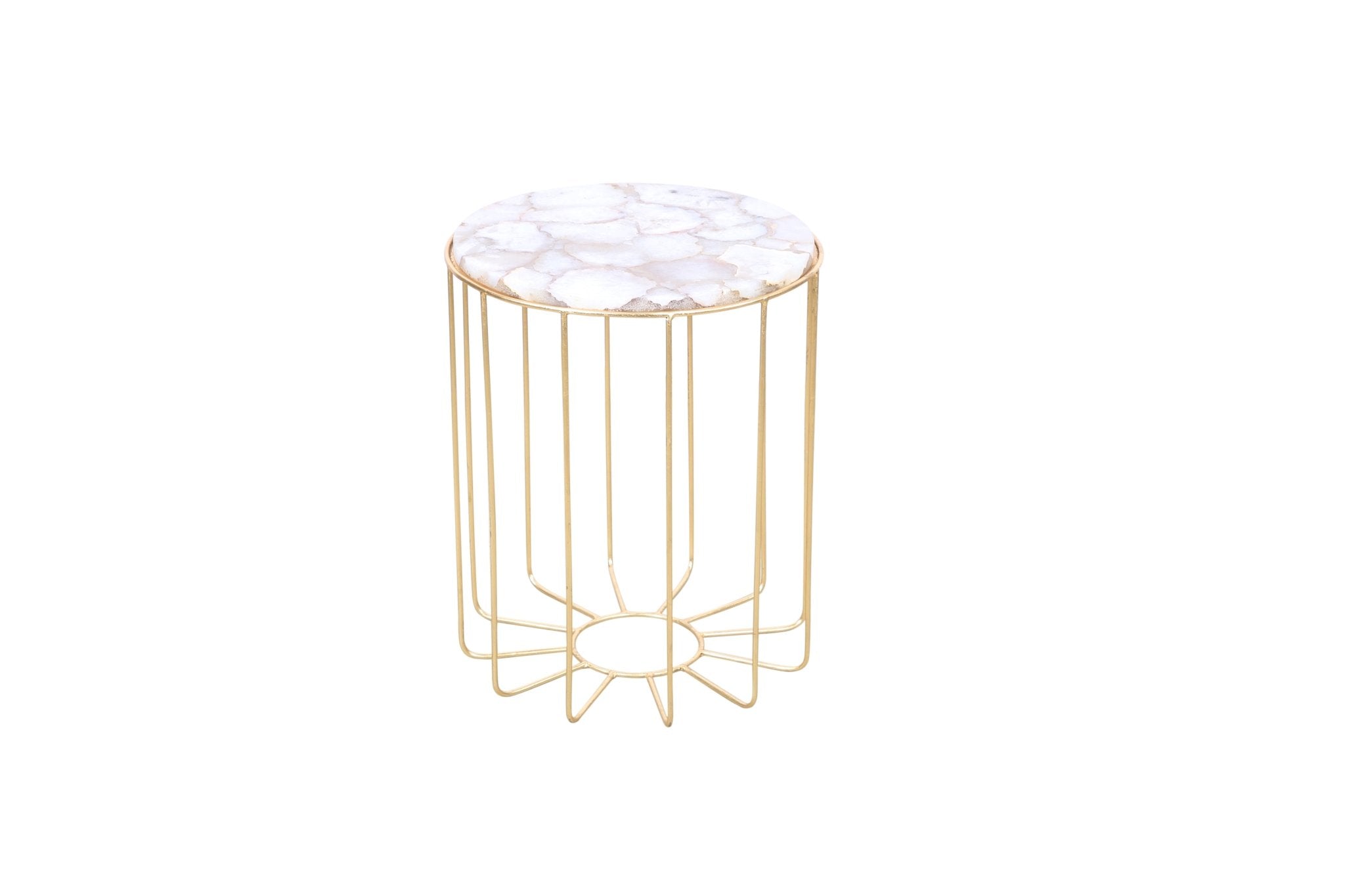 Vallora Agate End Table - Wisteria