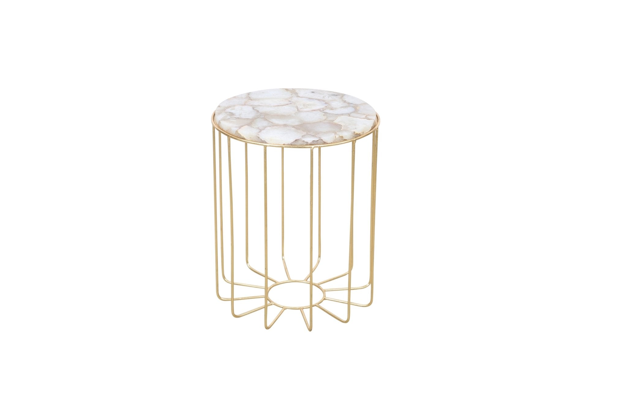 Vallora Agate End Table - Wisteria