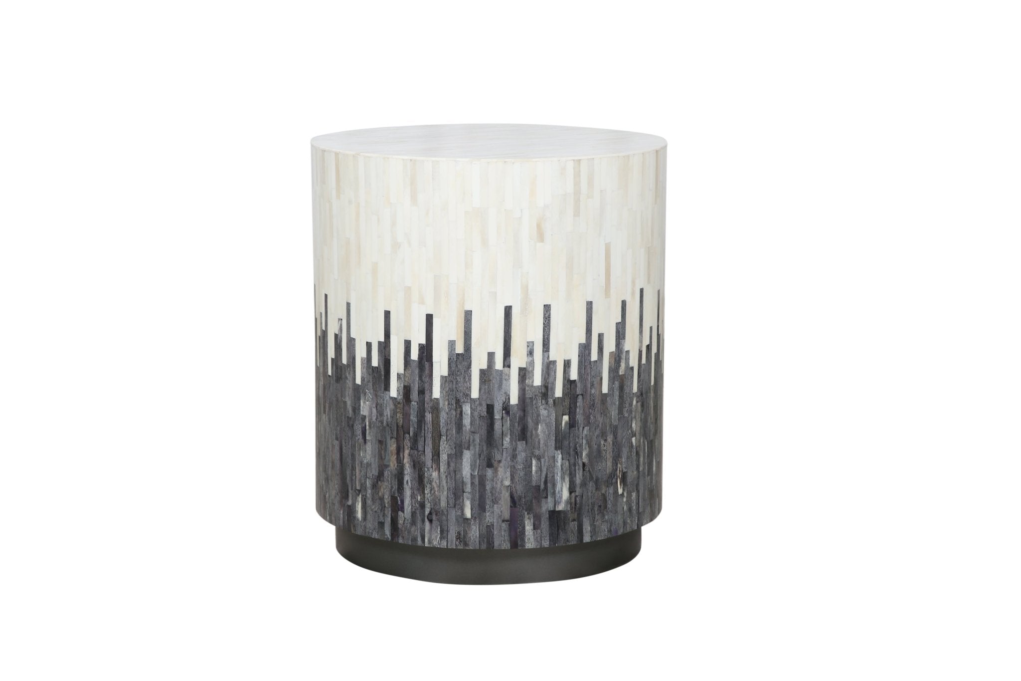 Norwood Bone Inlay End Table - Wisteria