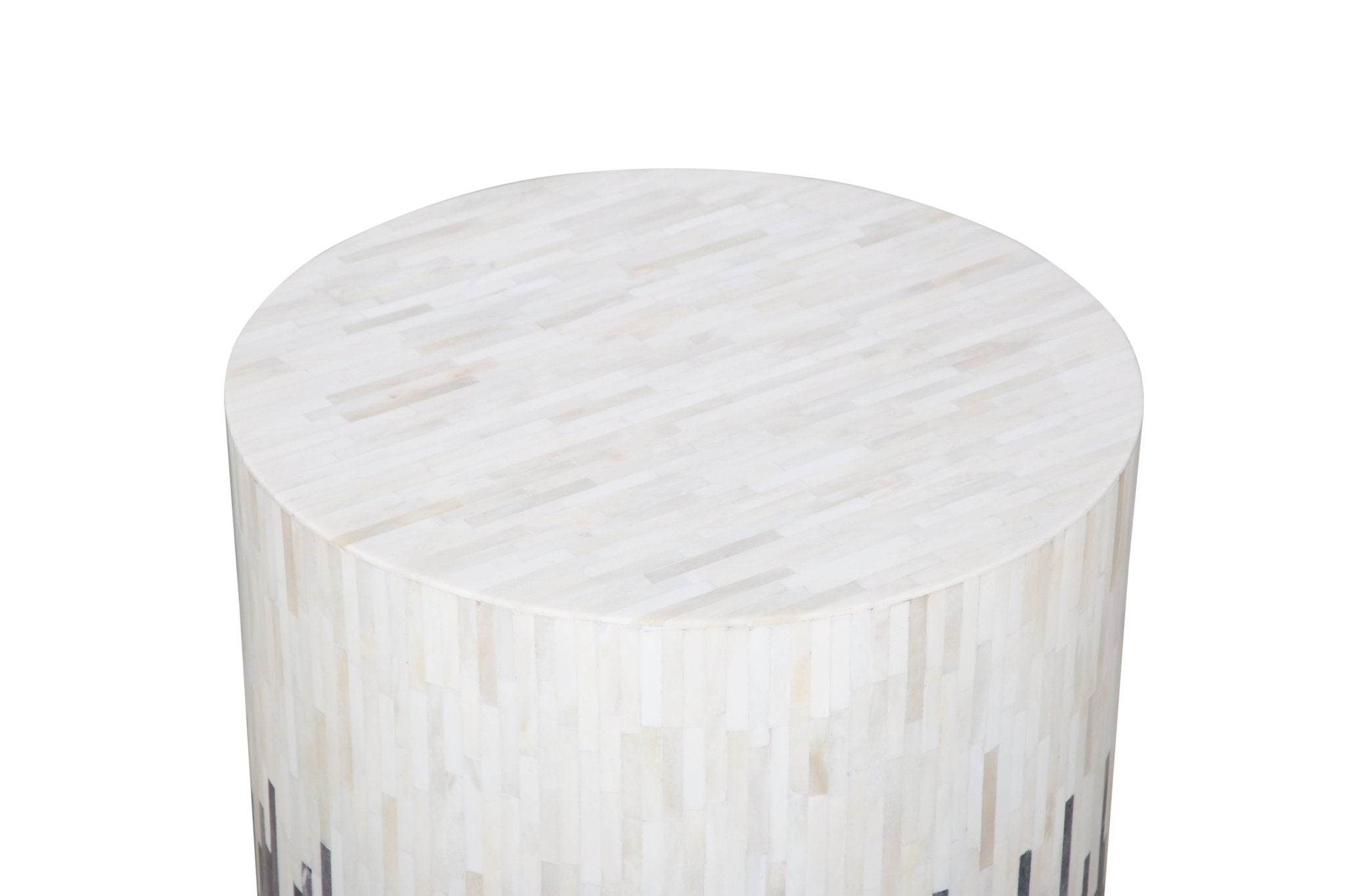Norwood Bone Inlay End Table - Wisteria