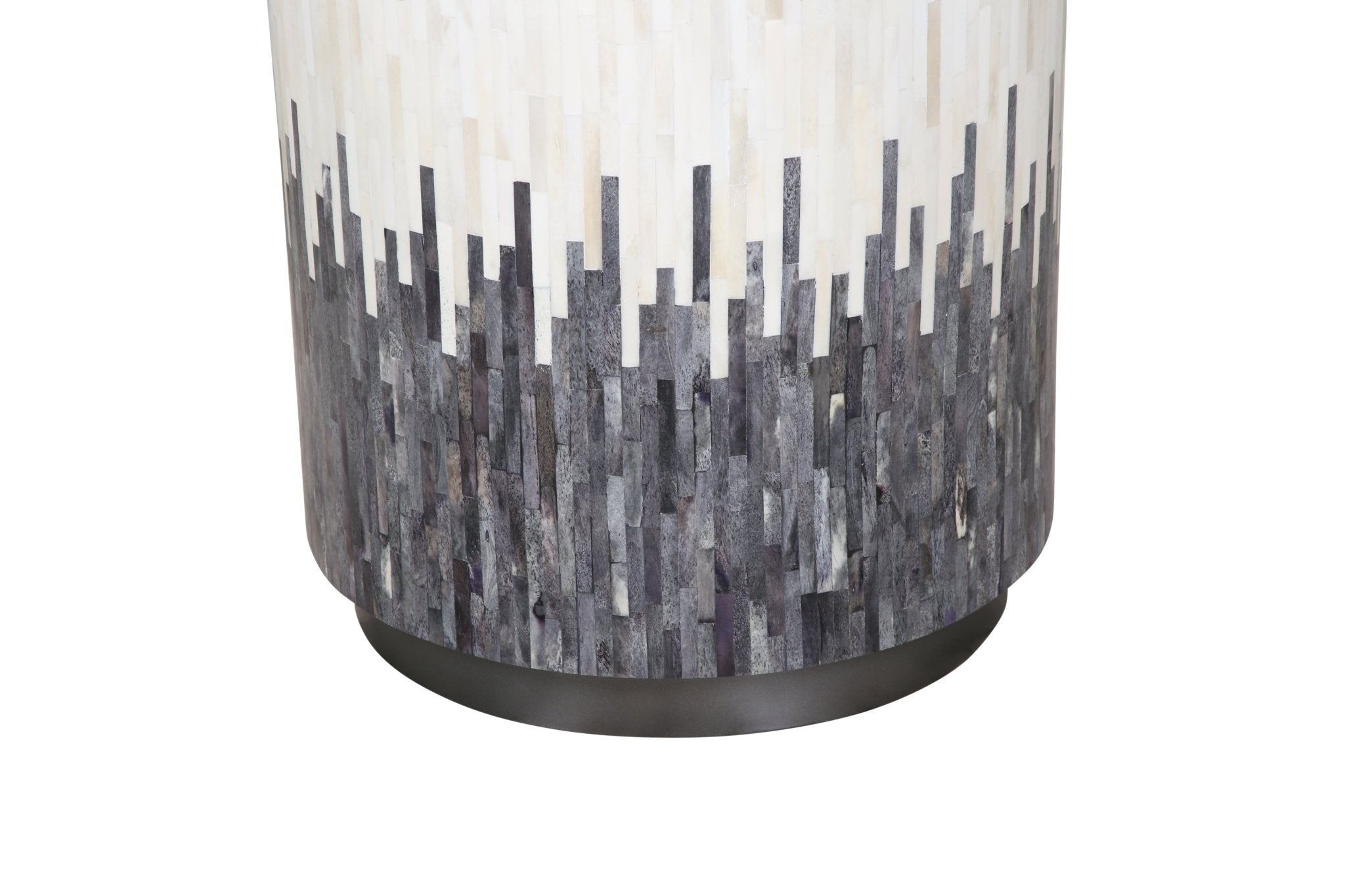 Norwood Bone Inlay End Table - Wisteria