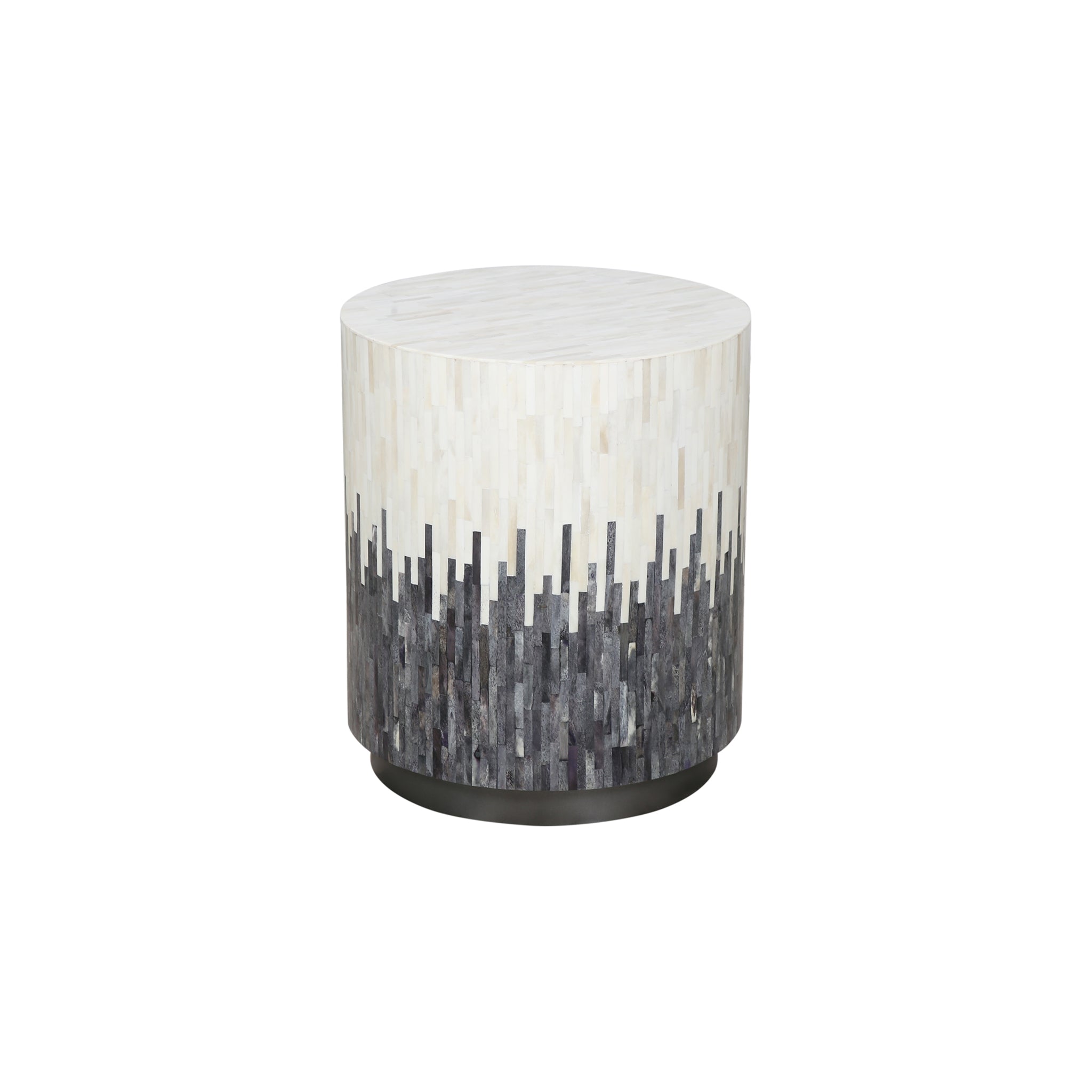 Norwood Bone Inlay End Table - Wisteria