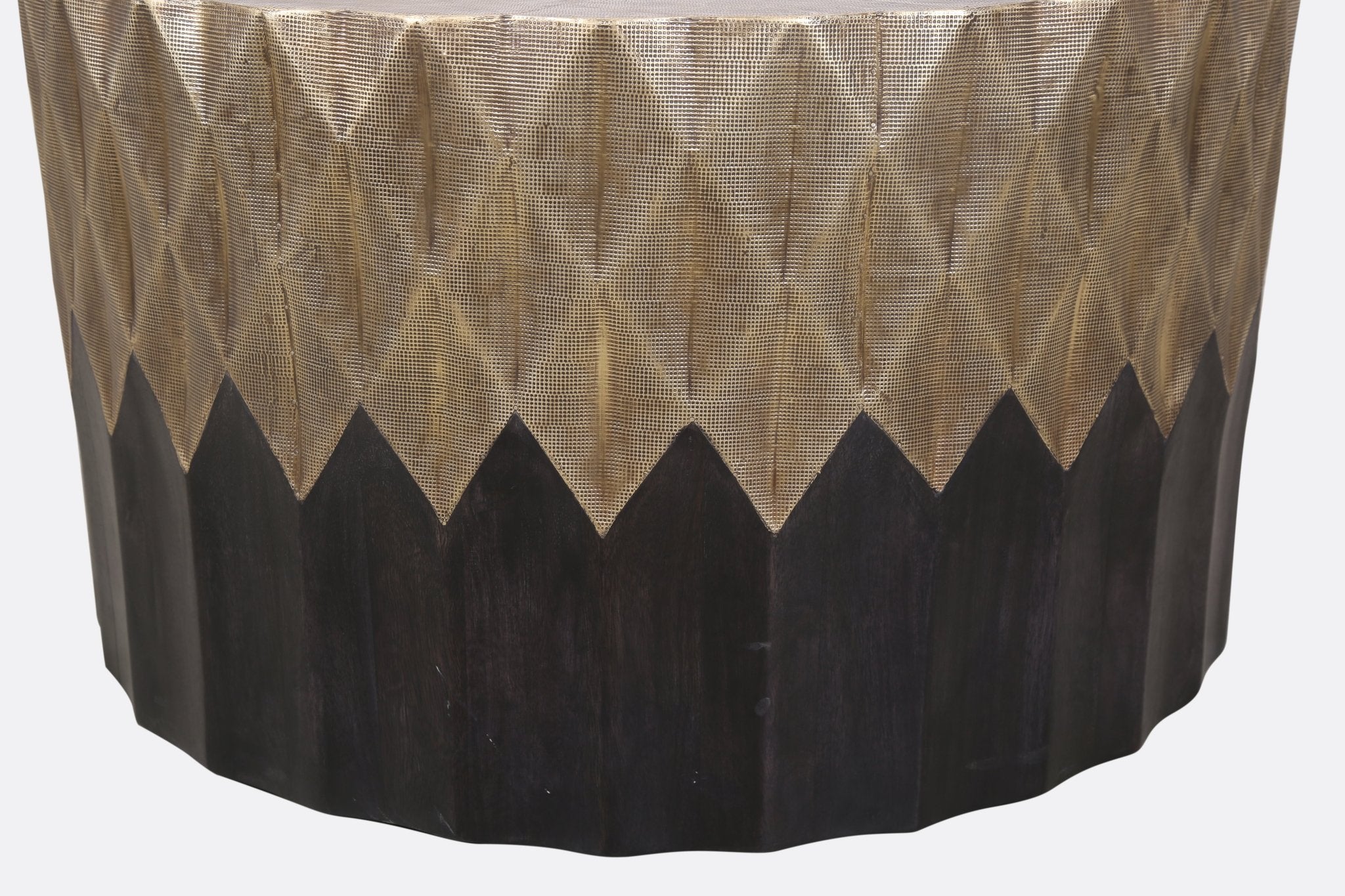 Tolland Brass Clad Coffee Table - Wisteria