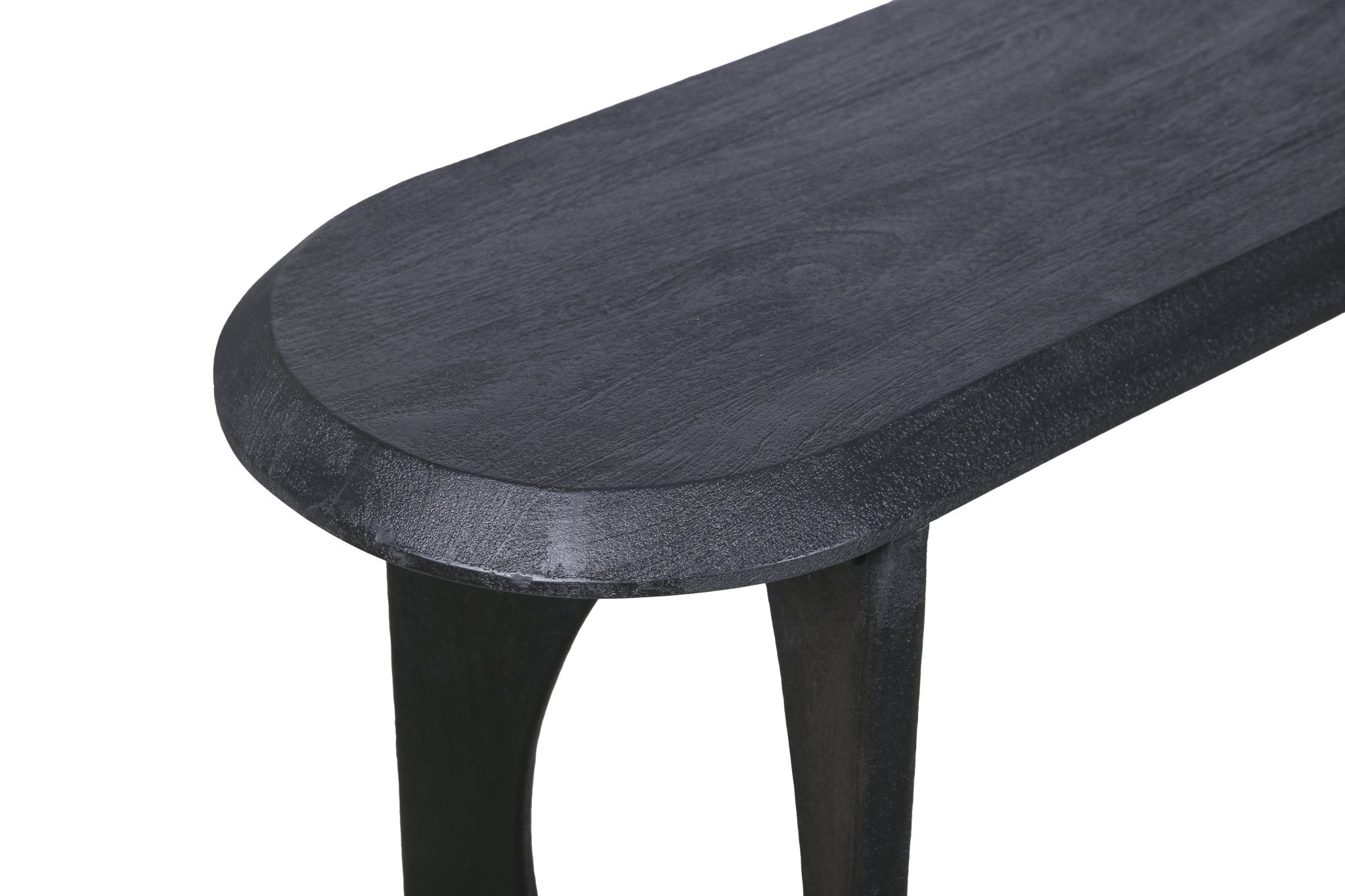 Hadlow Sculptural Wood Console - Wisteria