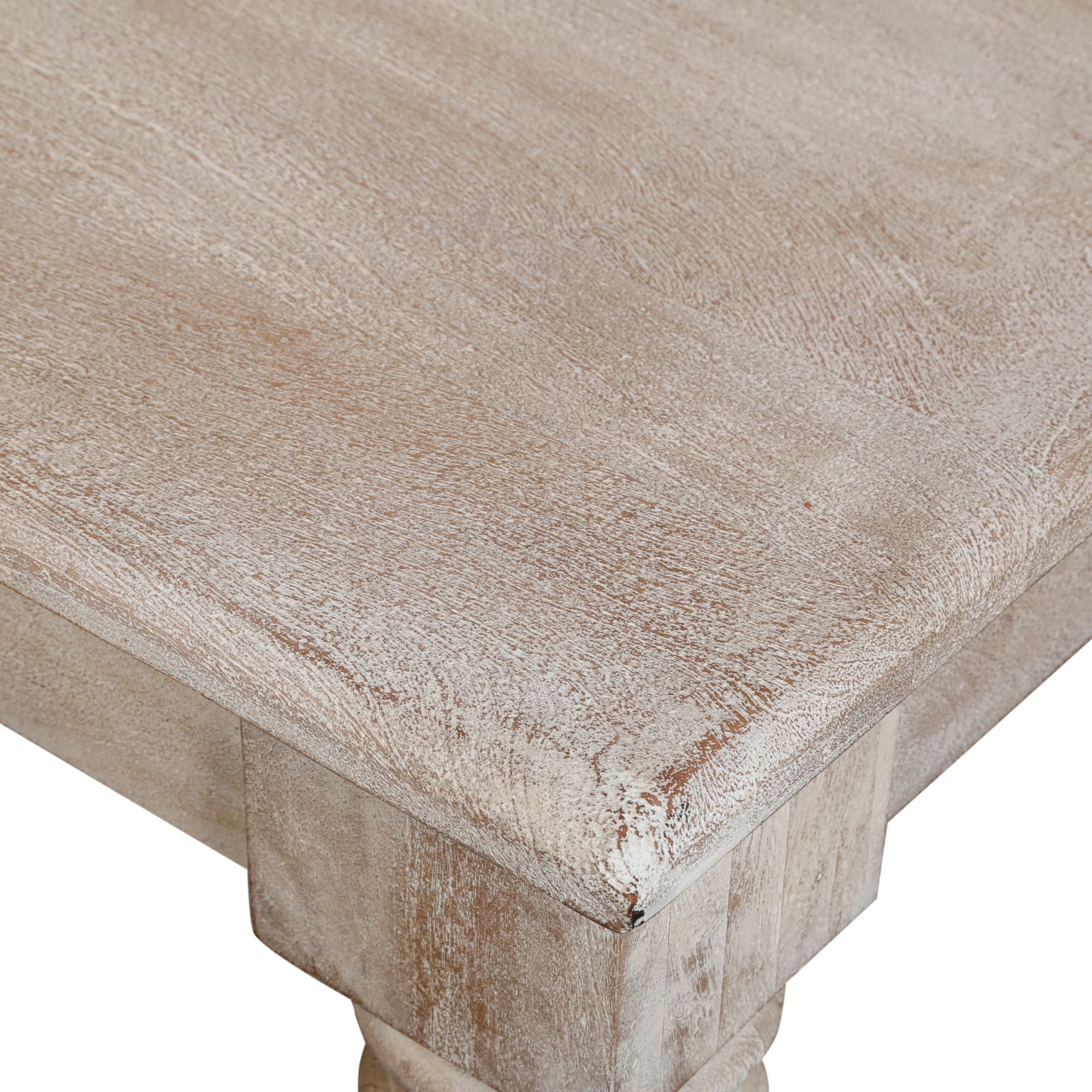 Matera Carved Wood Dining Table