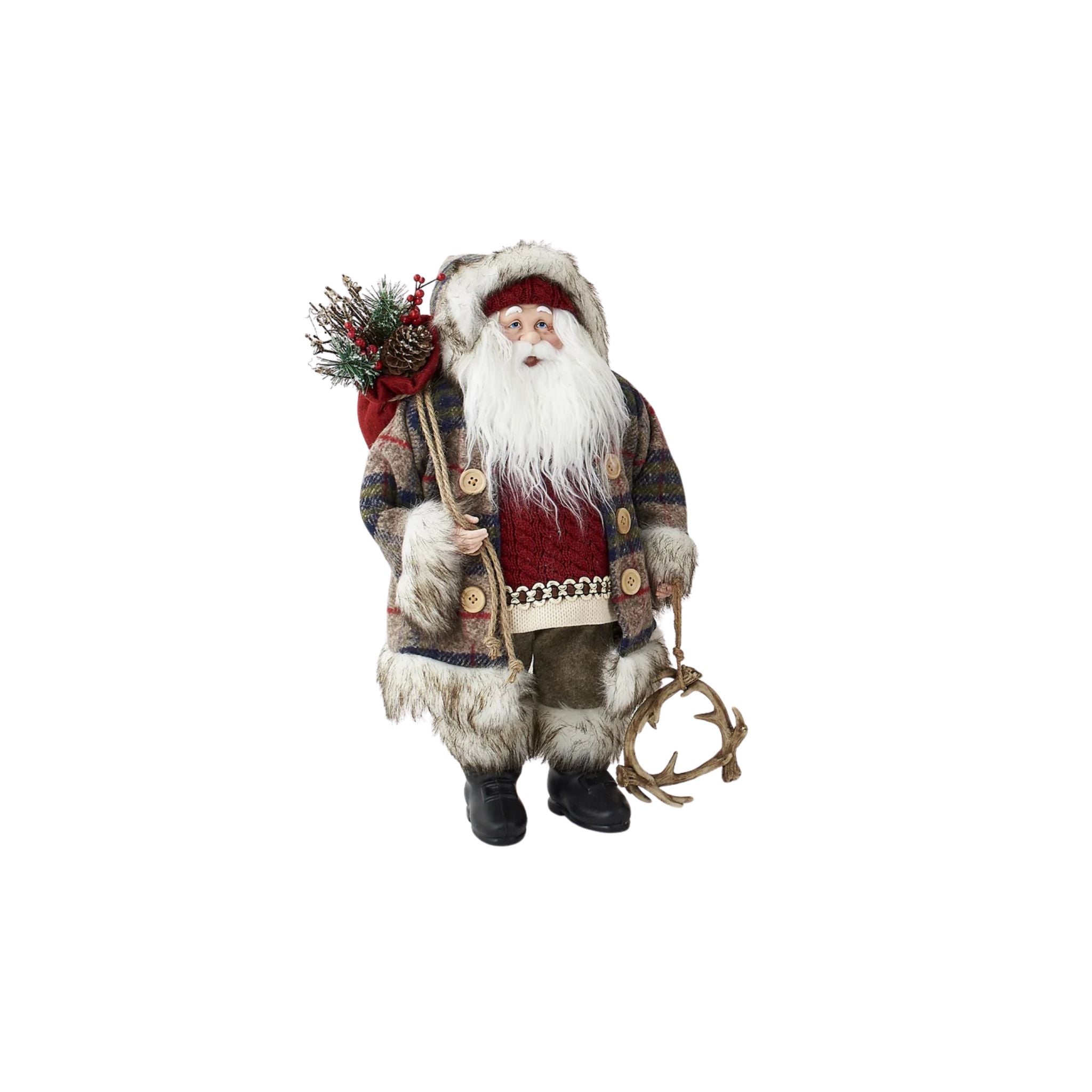 Moers Rustic Santa Figure
