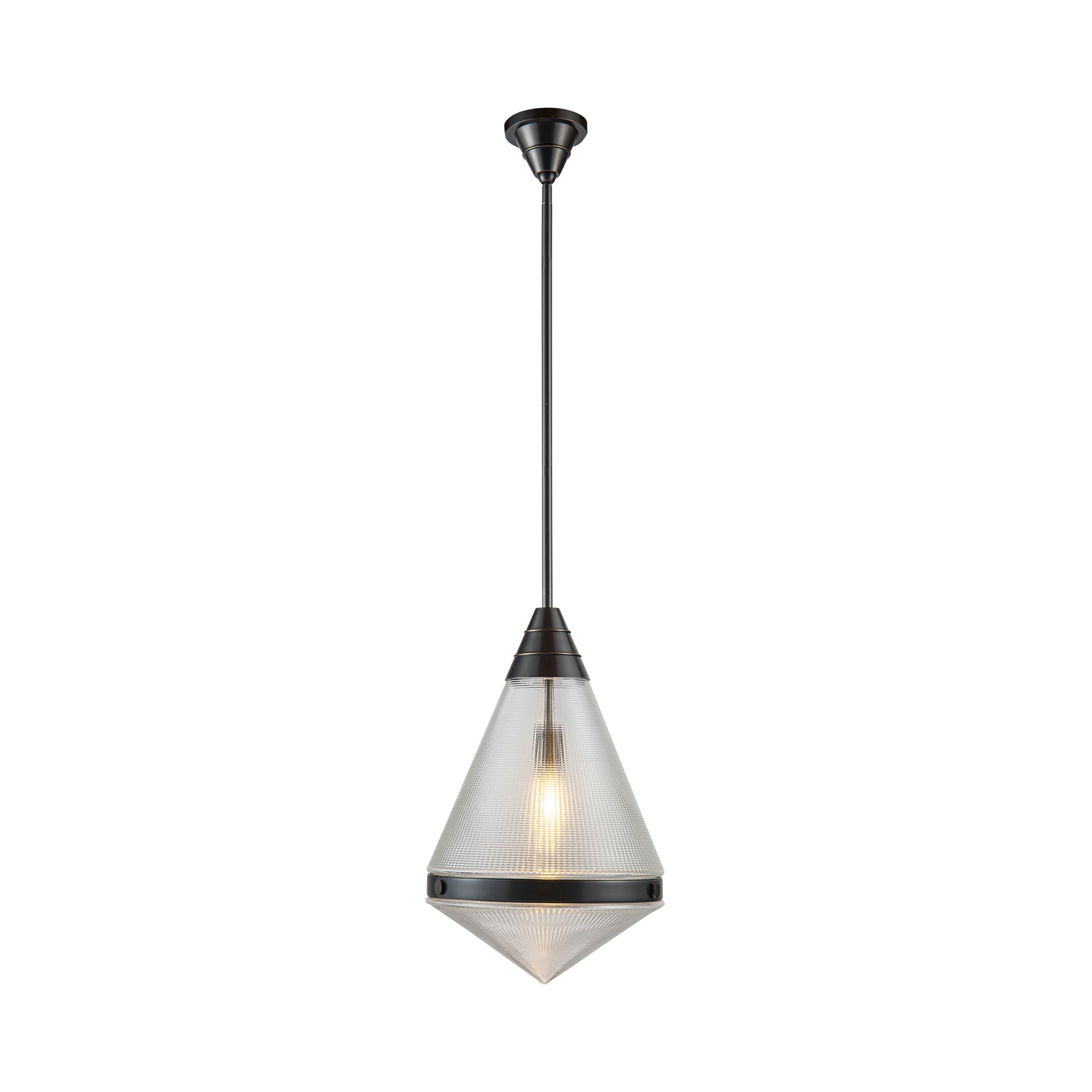 Bramwell Prismatic Pendant Light - Wisteria