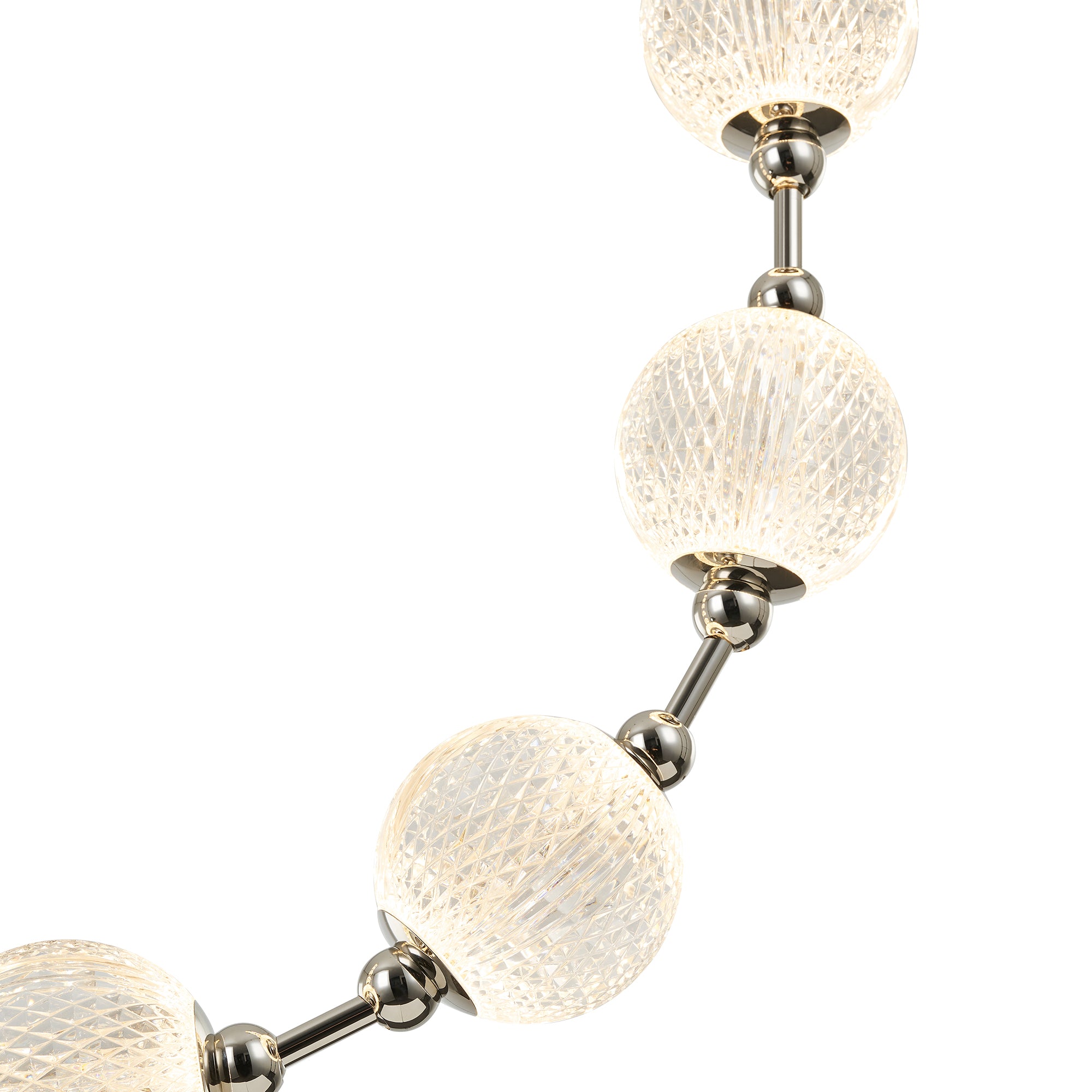 Bellora Beaded Linear Pendant - Wisteria