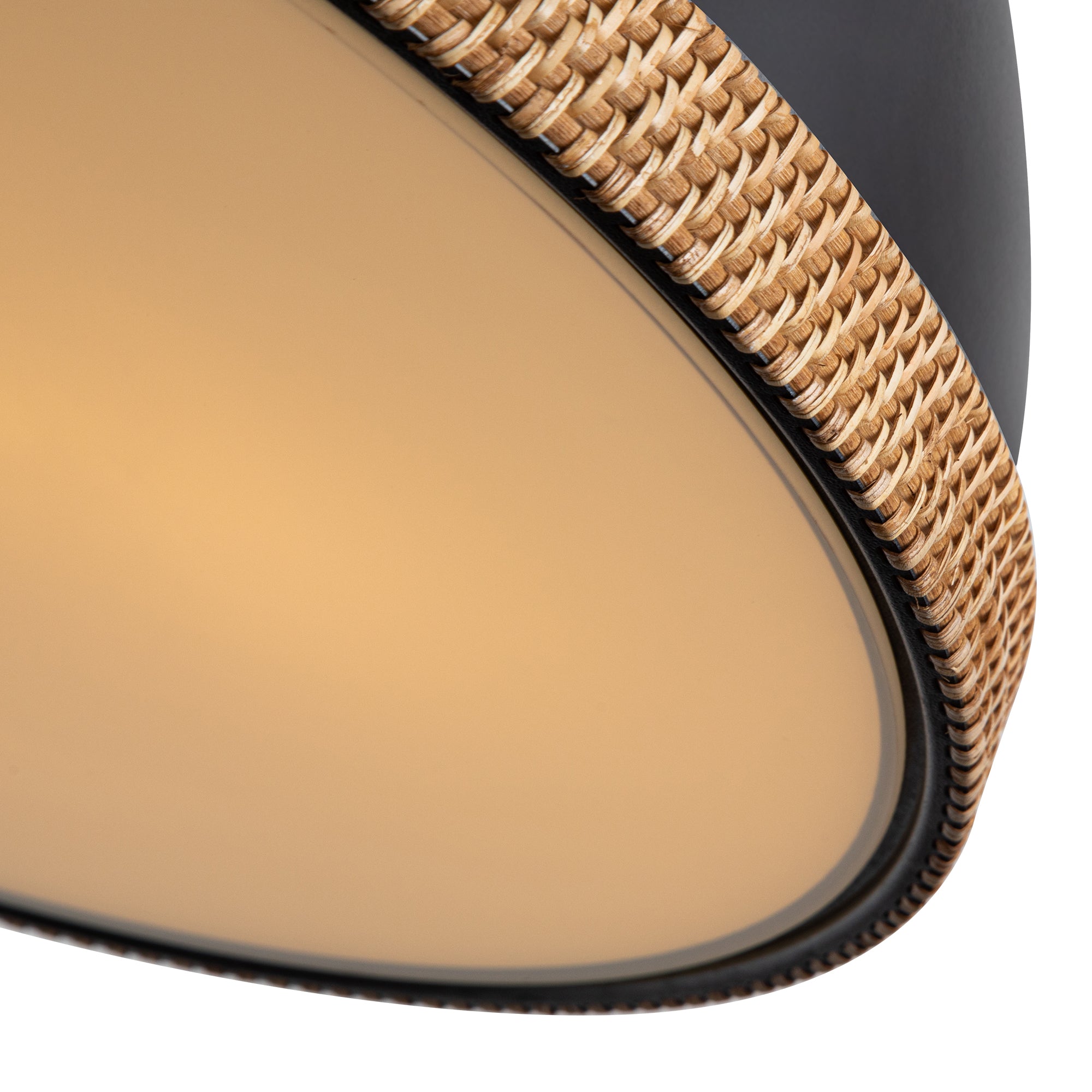 Brisano Rattan Dome Pendant - Wisteria