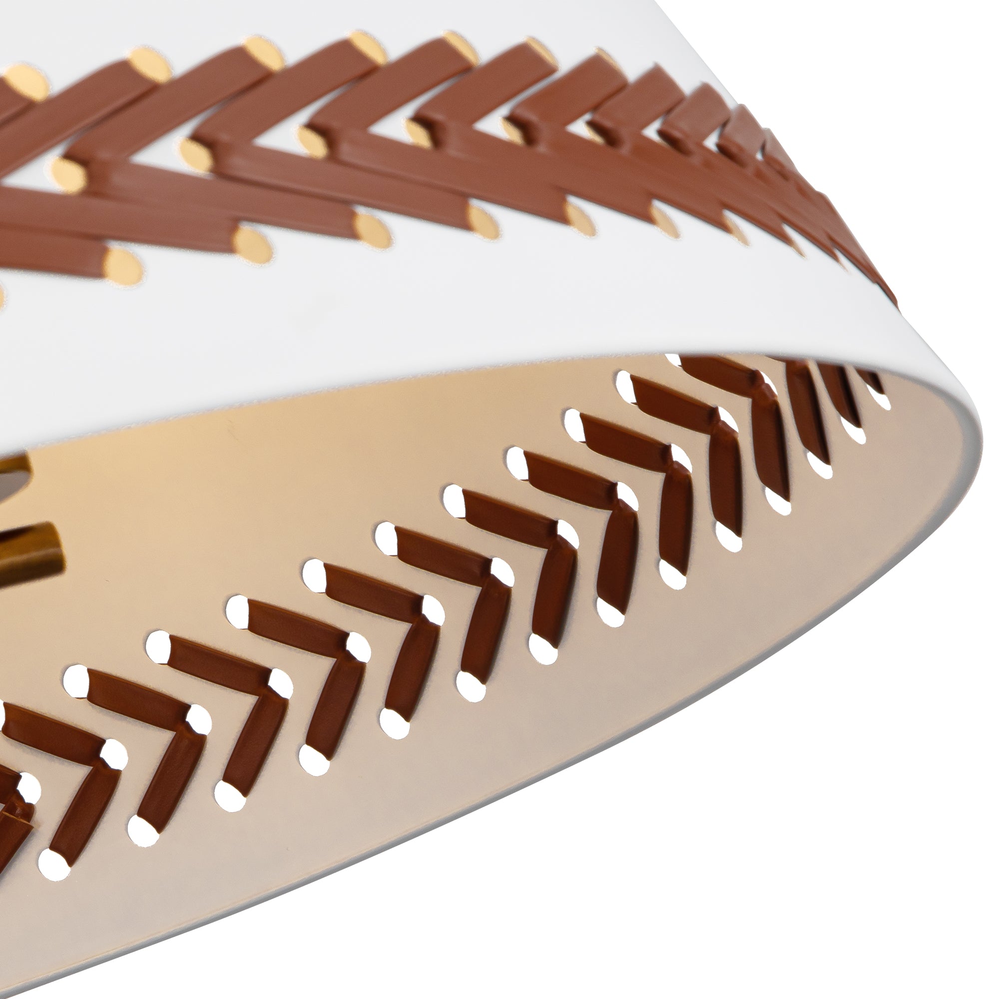 Marcelli Leather Pendant Light - Wisteria