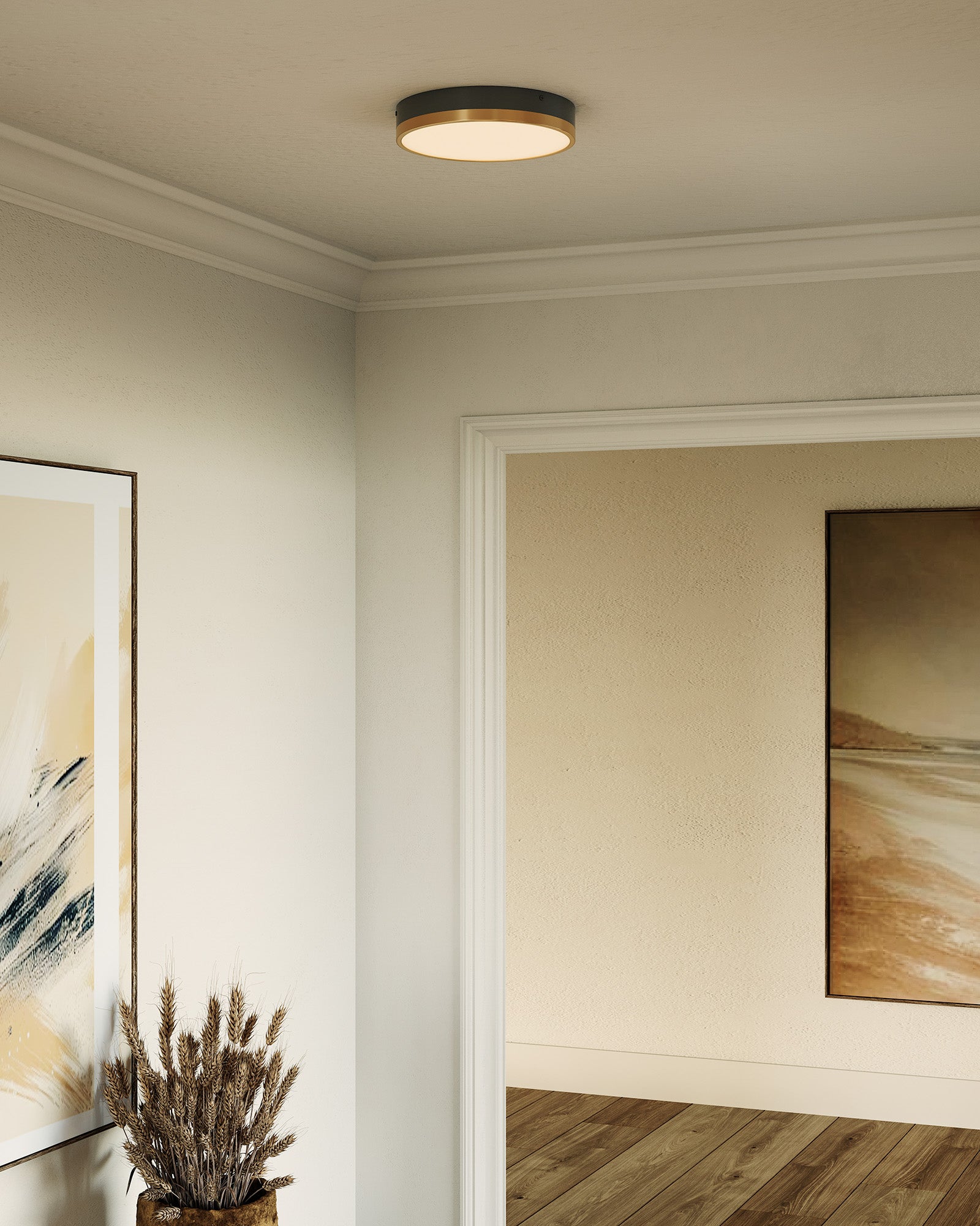 Alencyon Banded Ceiling Light - Wisteria