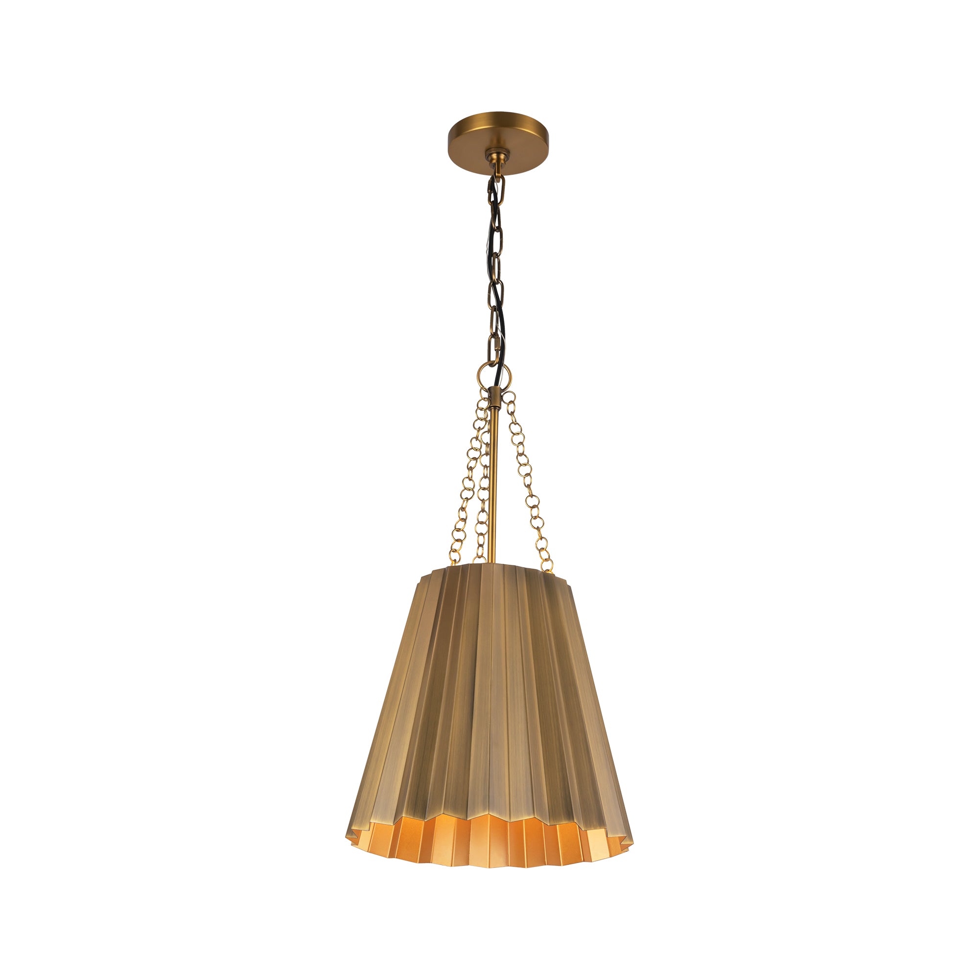 Ravelle Pleated Pendant - Wisteria