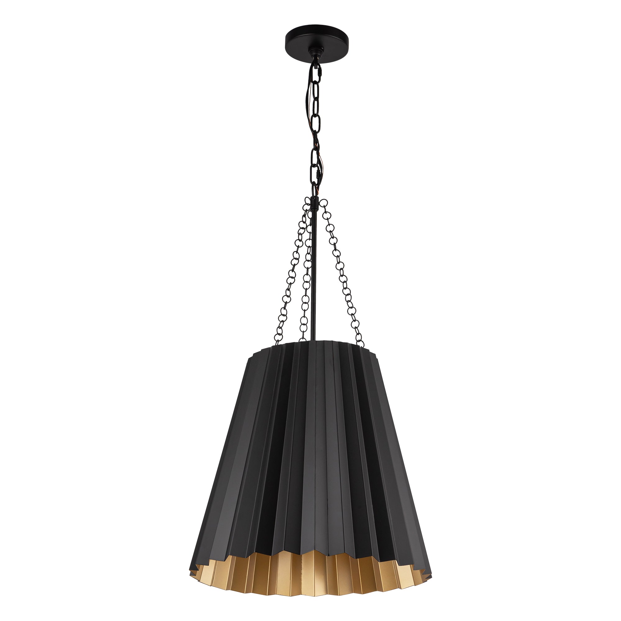 Ravelle Grande Pleated Pendant - Wisteria