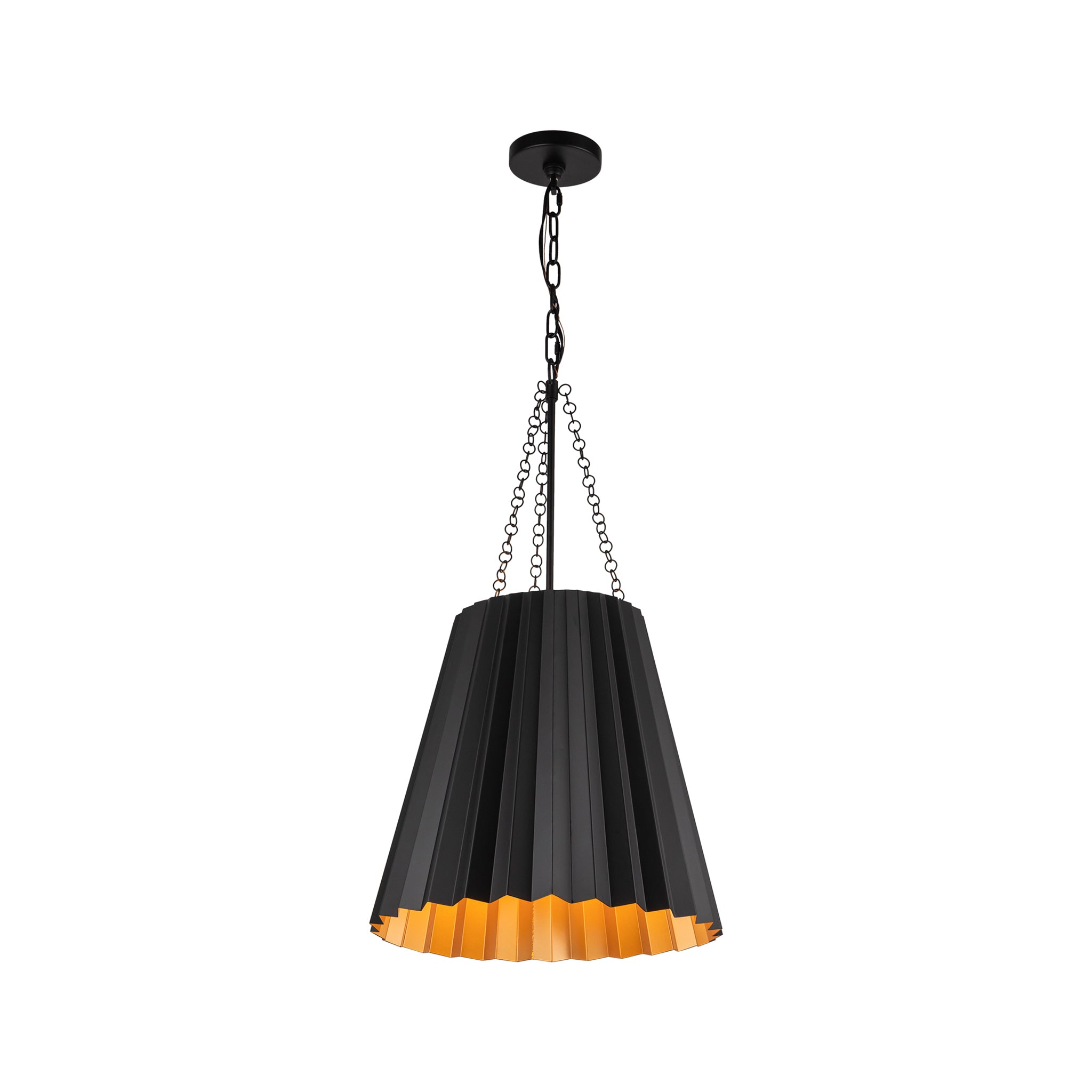 Ravelle Grande Pleated Pendant - Wisteria