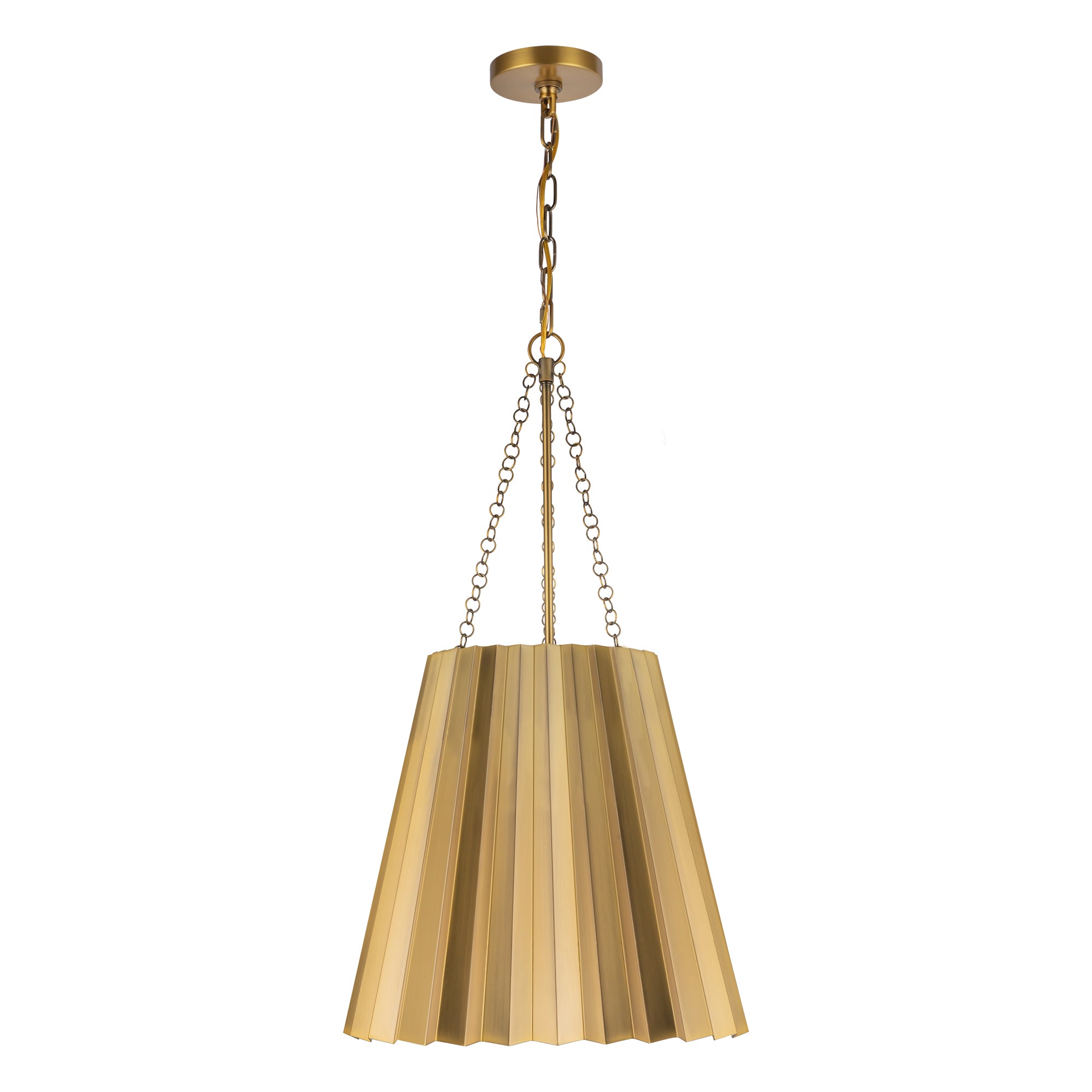 Ravelle Grande Pleated Pendant - Wisteria