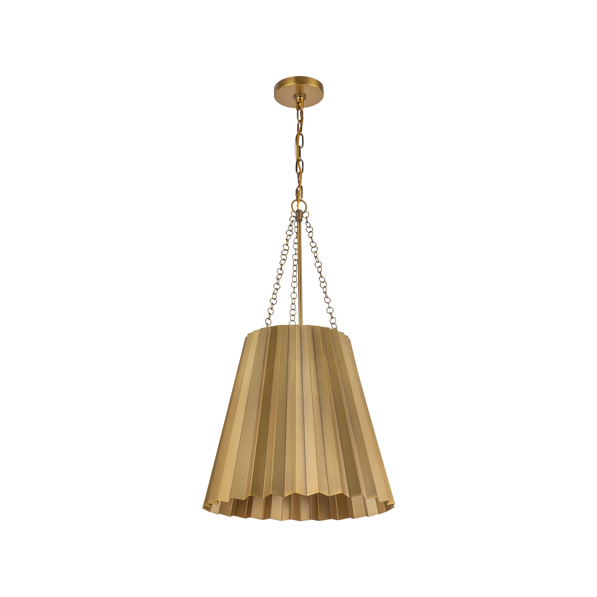 Ravelle Grande Pleated Pendant - Wisteria