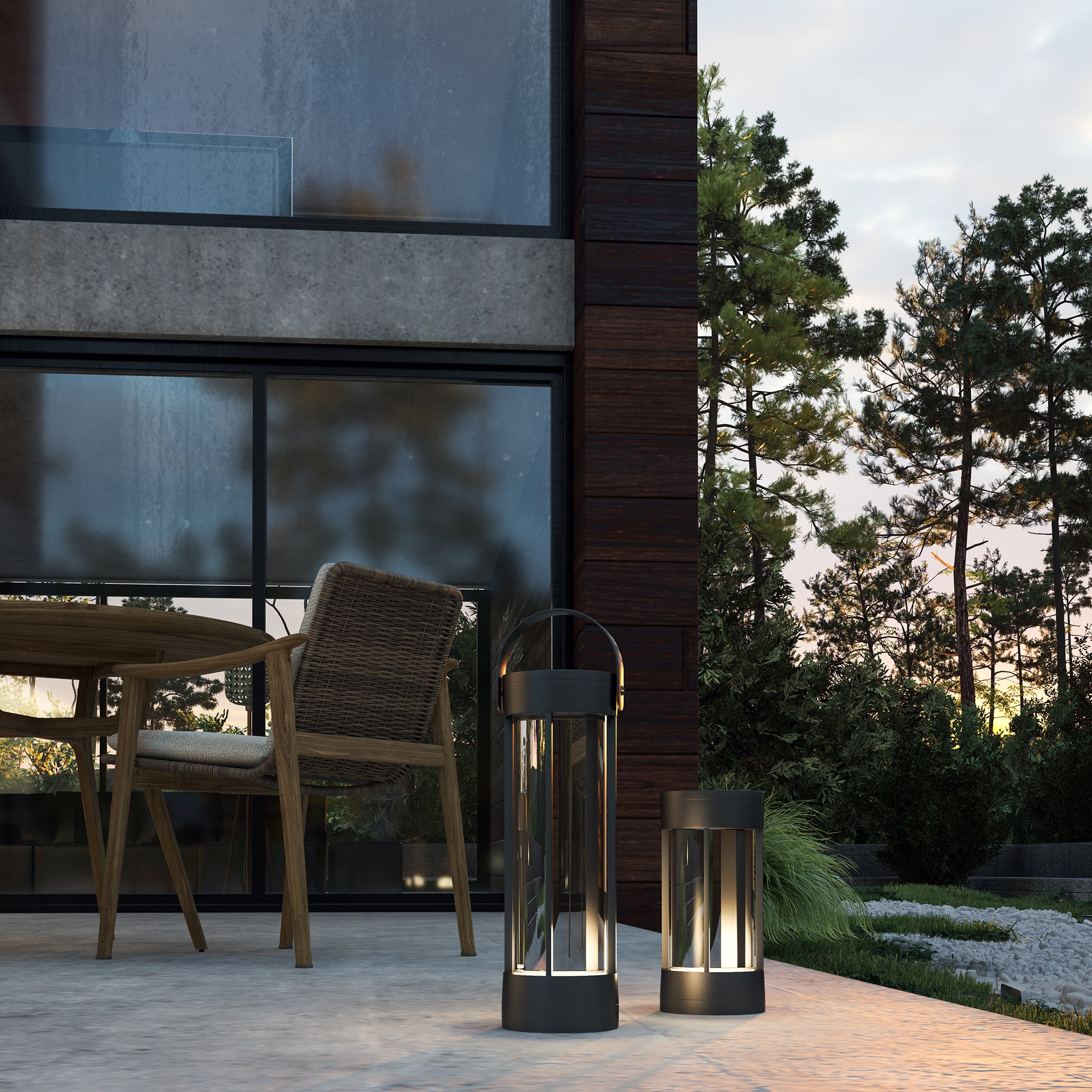 Thorne Solar Lantern - Wisteria