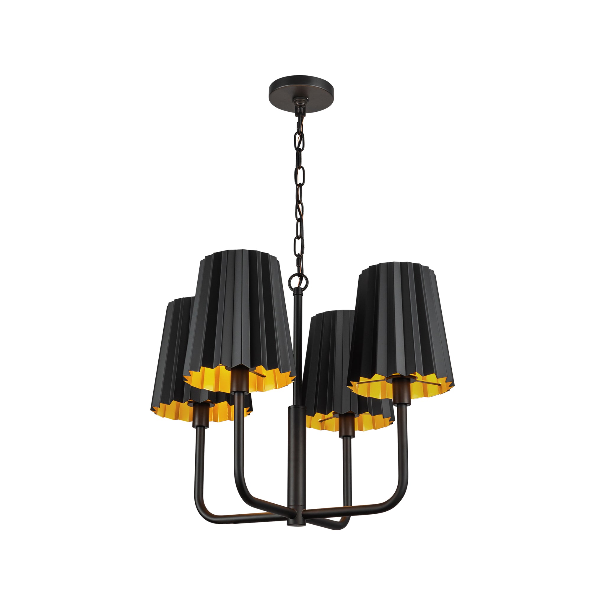 Allumer Pleated Chandelier - Wisteria