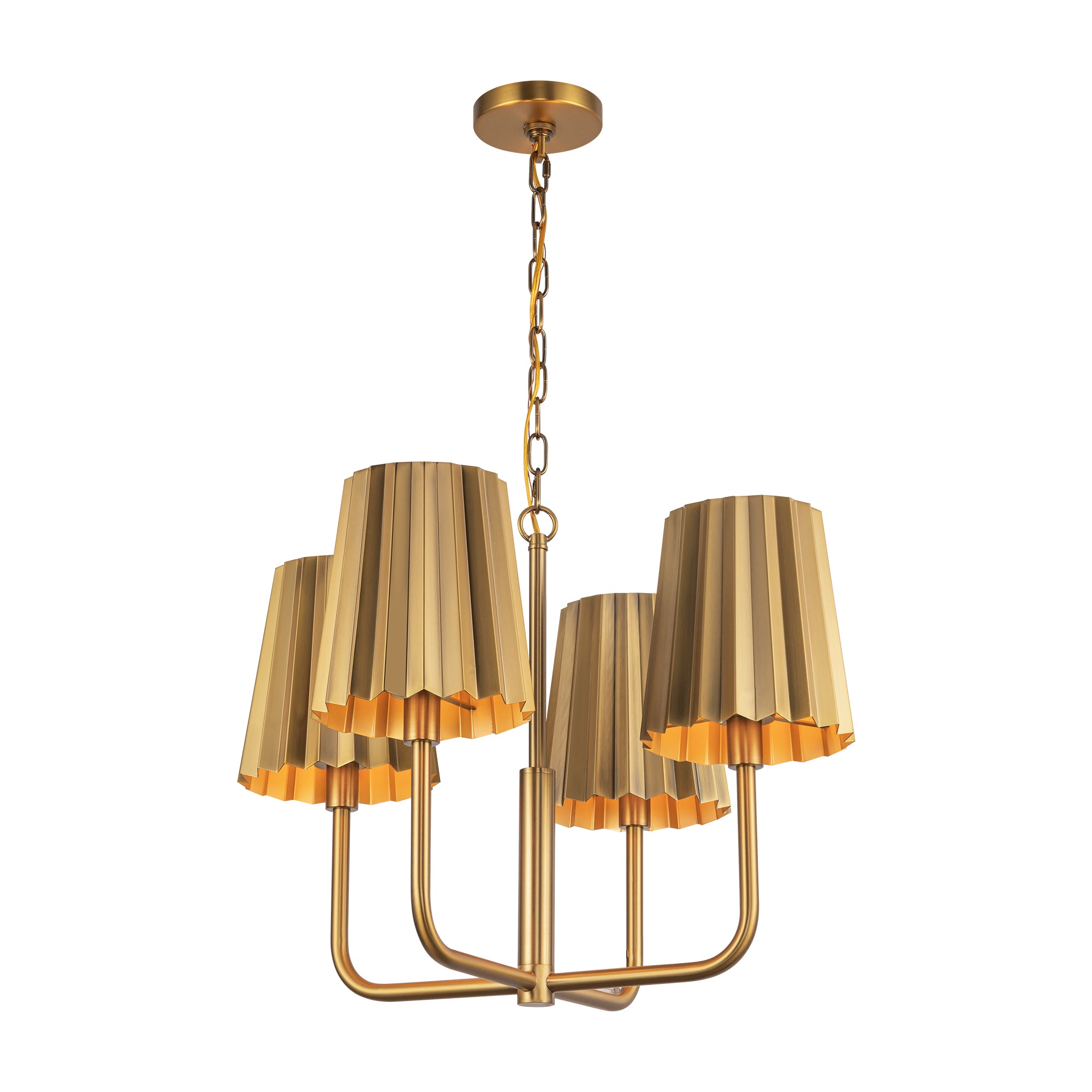 Allumer Pleated Chandelier - Wisteria