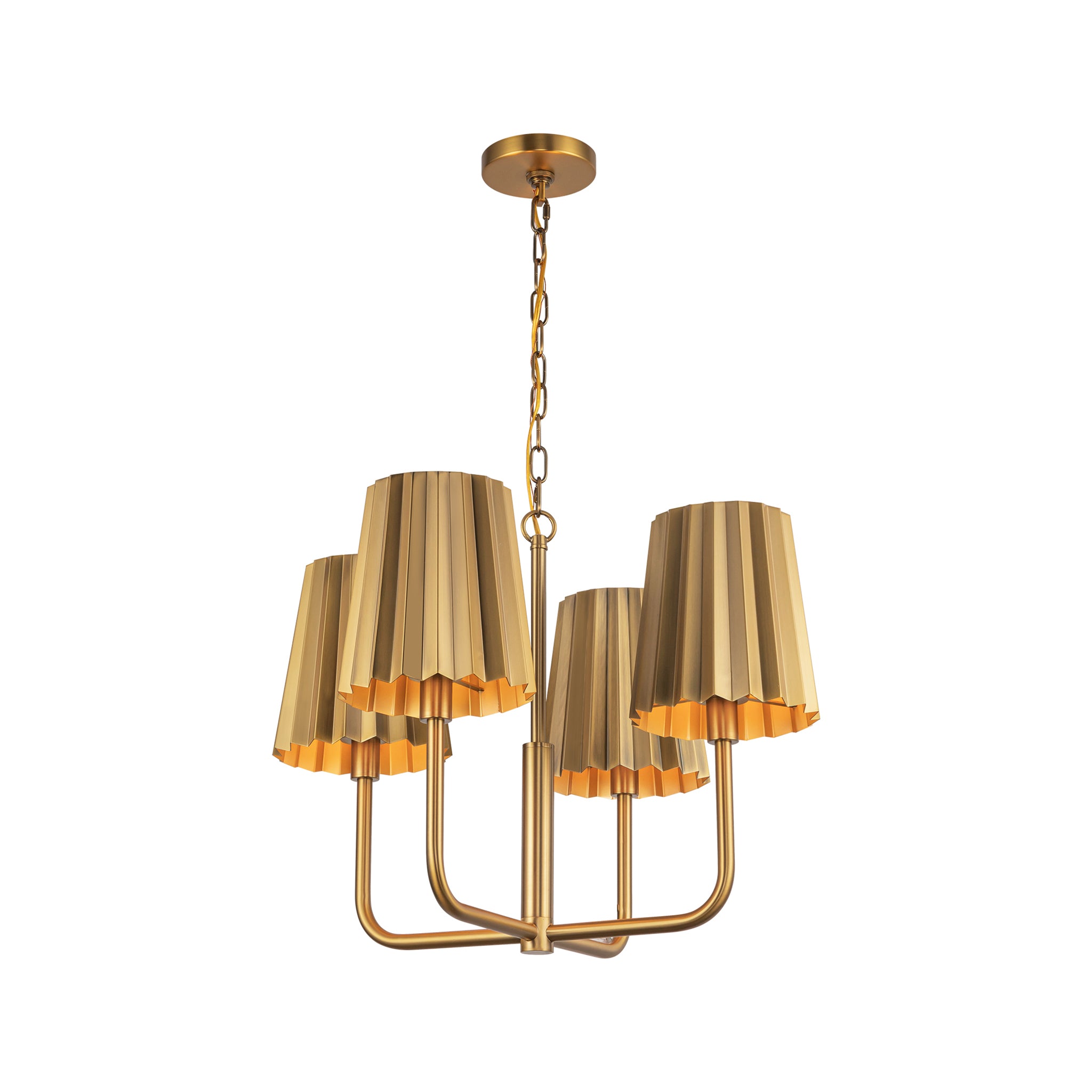 Allumer Pleated Chandelier - Wisteria