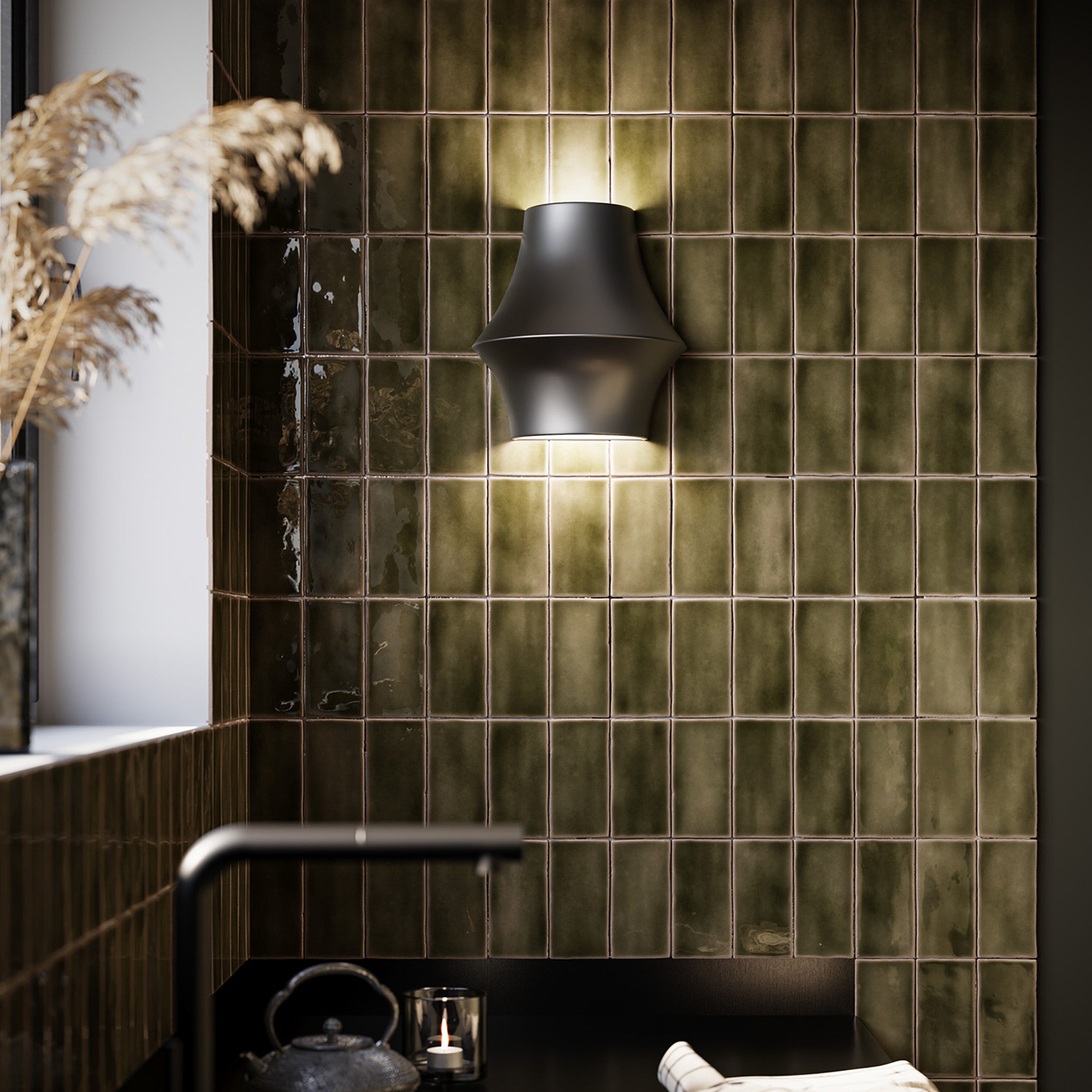 Kaelis Sculpted Sconce - Wisteria