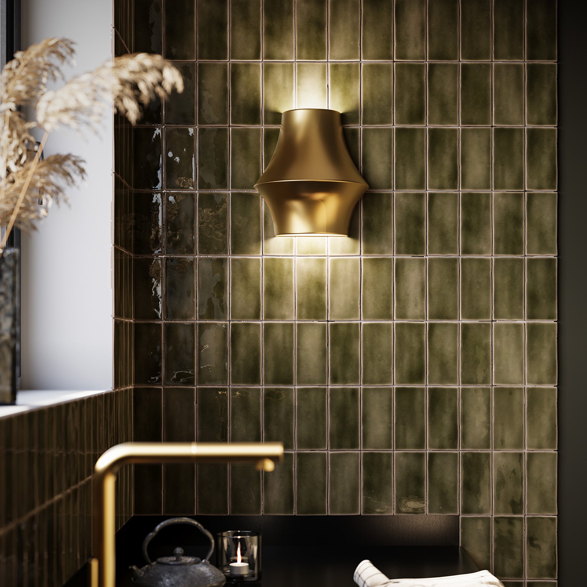 Kaelis Sculpted Sconce - Wisteria