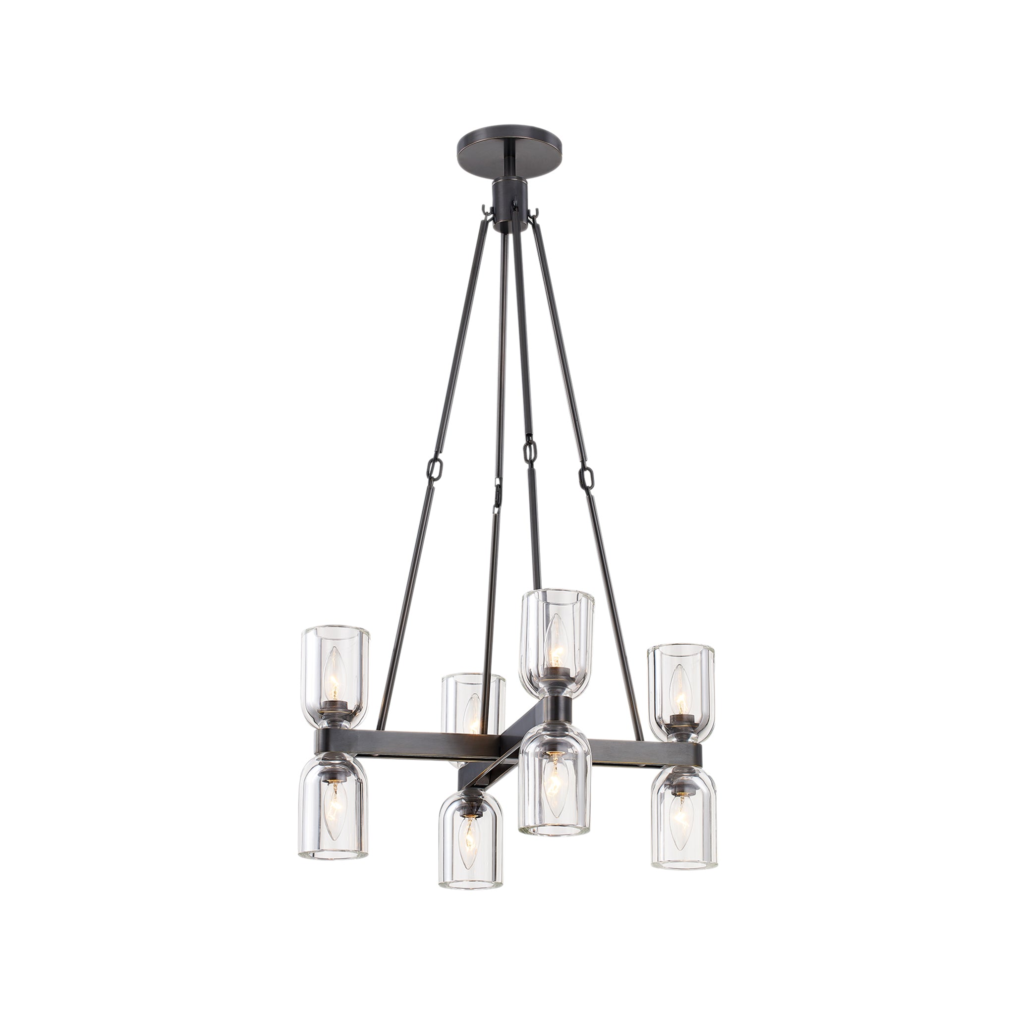 Averin Double Tier Chandelier - Wisteria