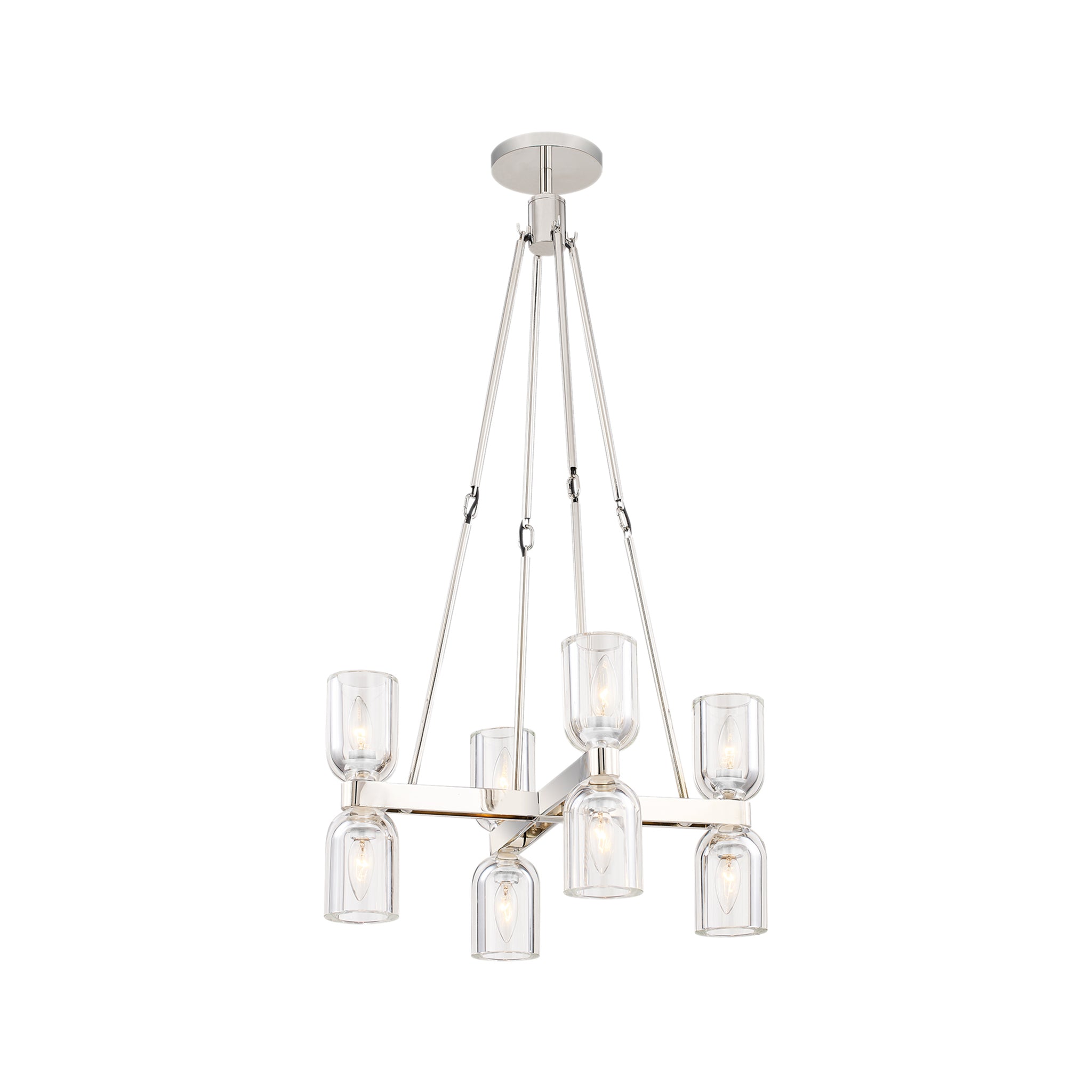 Averin Double Tier Chandelier - Wisteria