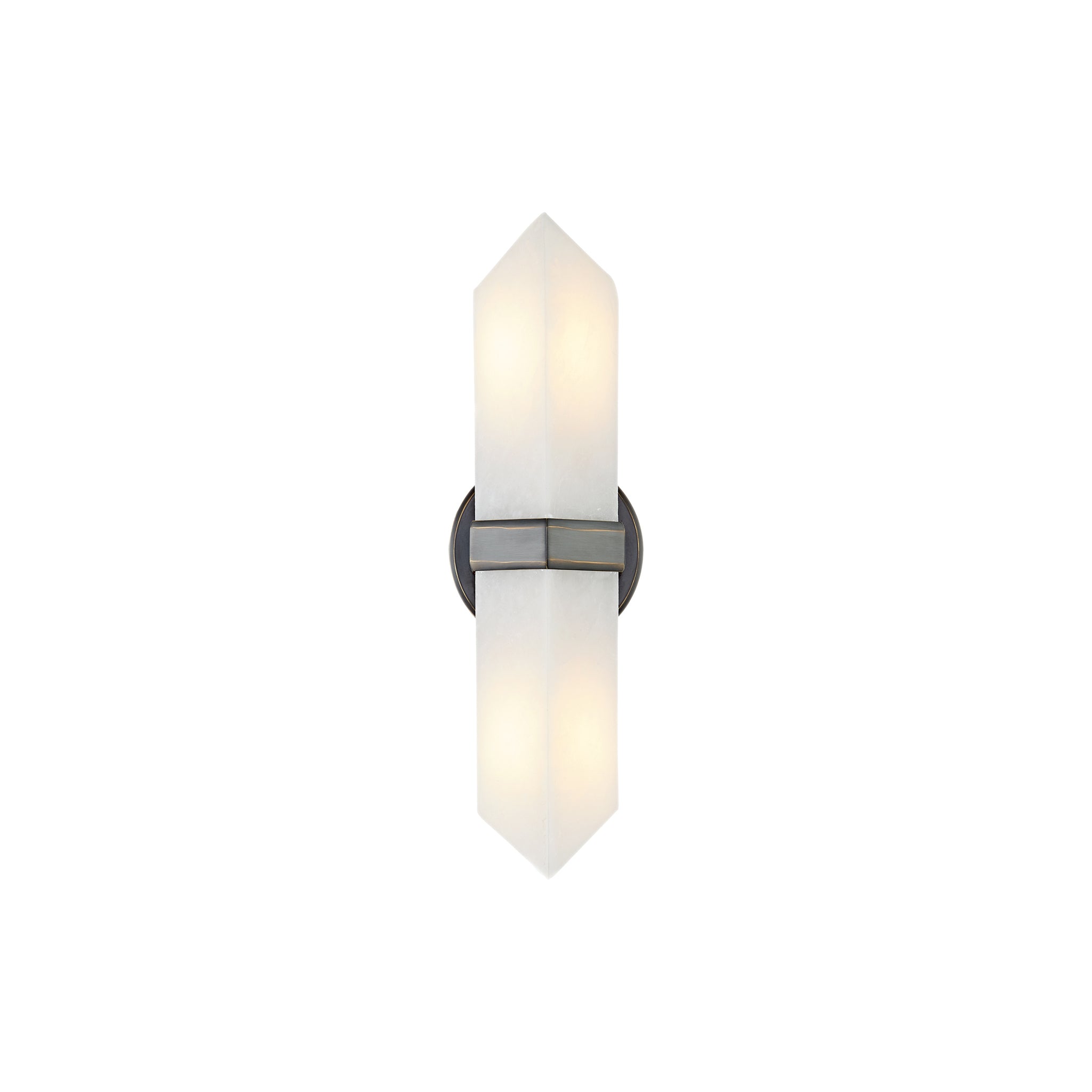 Selvara Alabaster Double Sconce - Wisteria