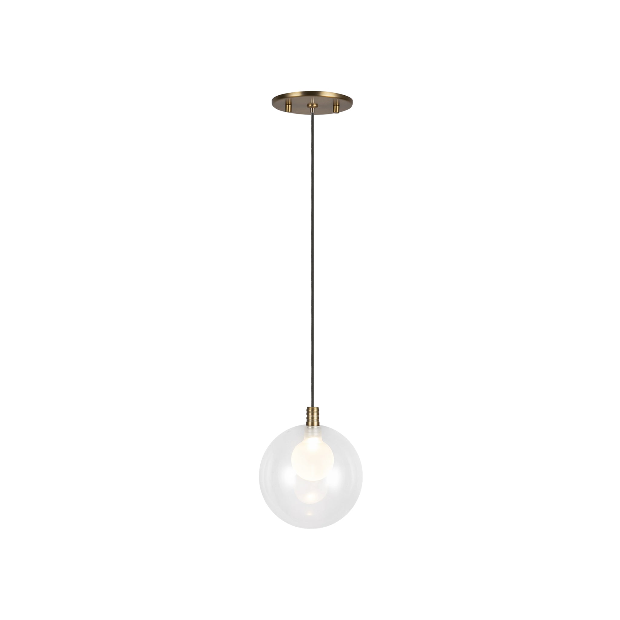 Lucienne Globe Pendant - Wisteria