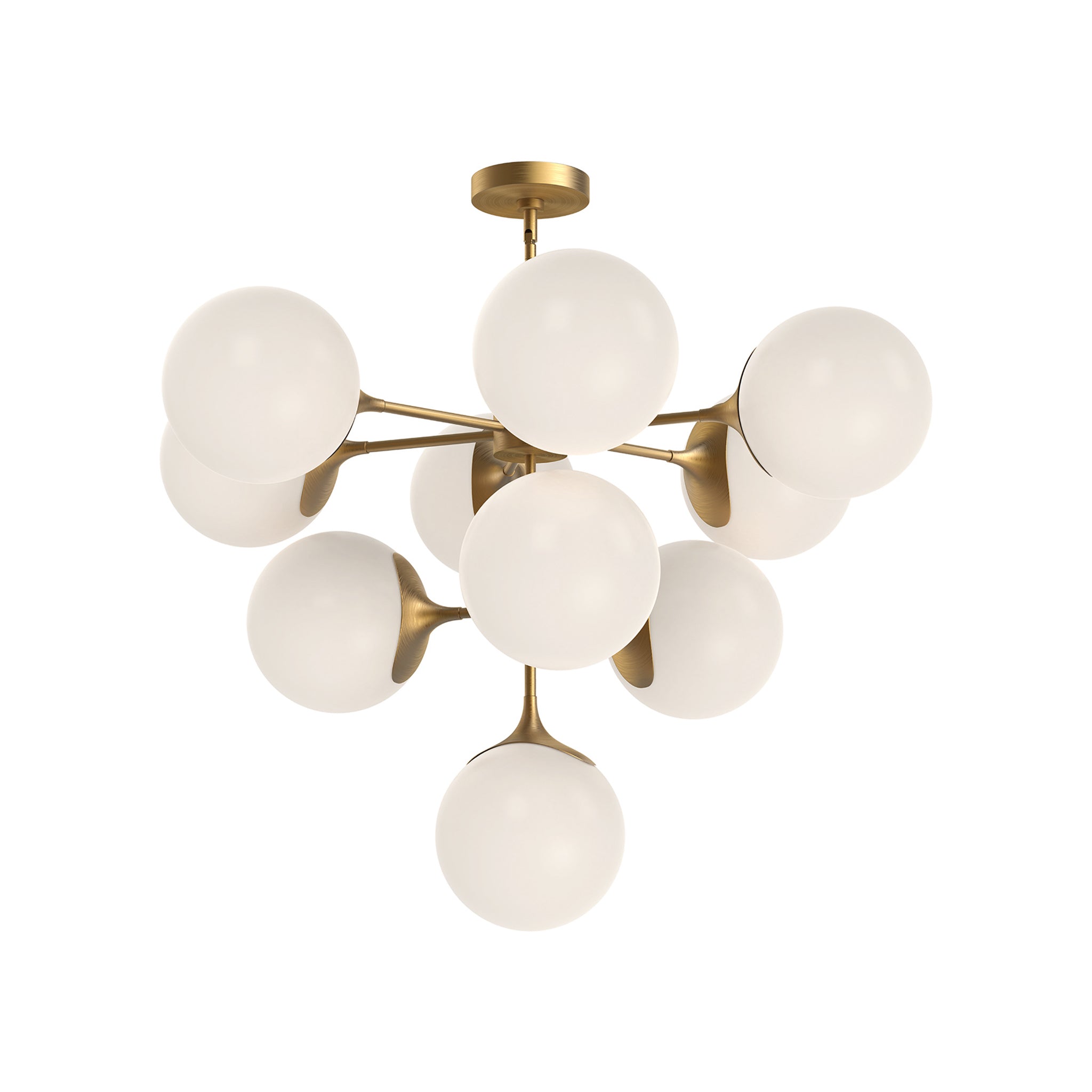 Solavane Opal 10 - Light Chandelier - Wisteria