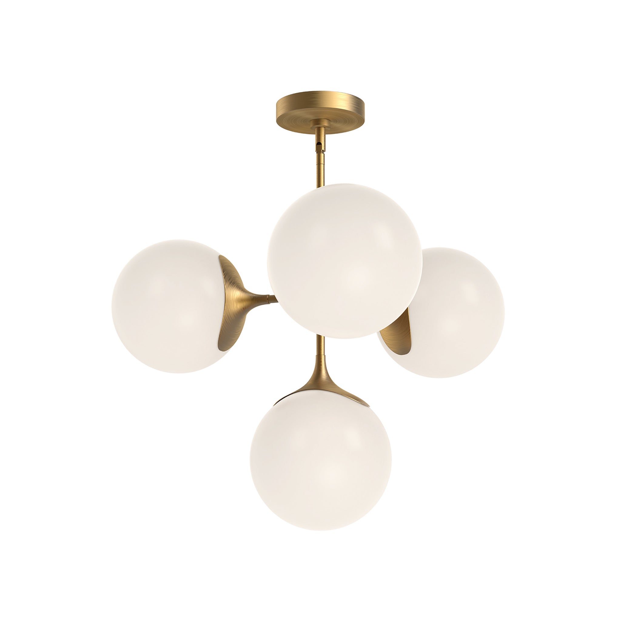 Solavane Opal 4 - Light Chandelier - Wisteria