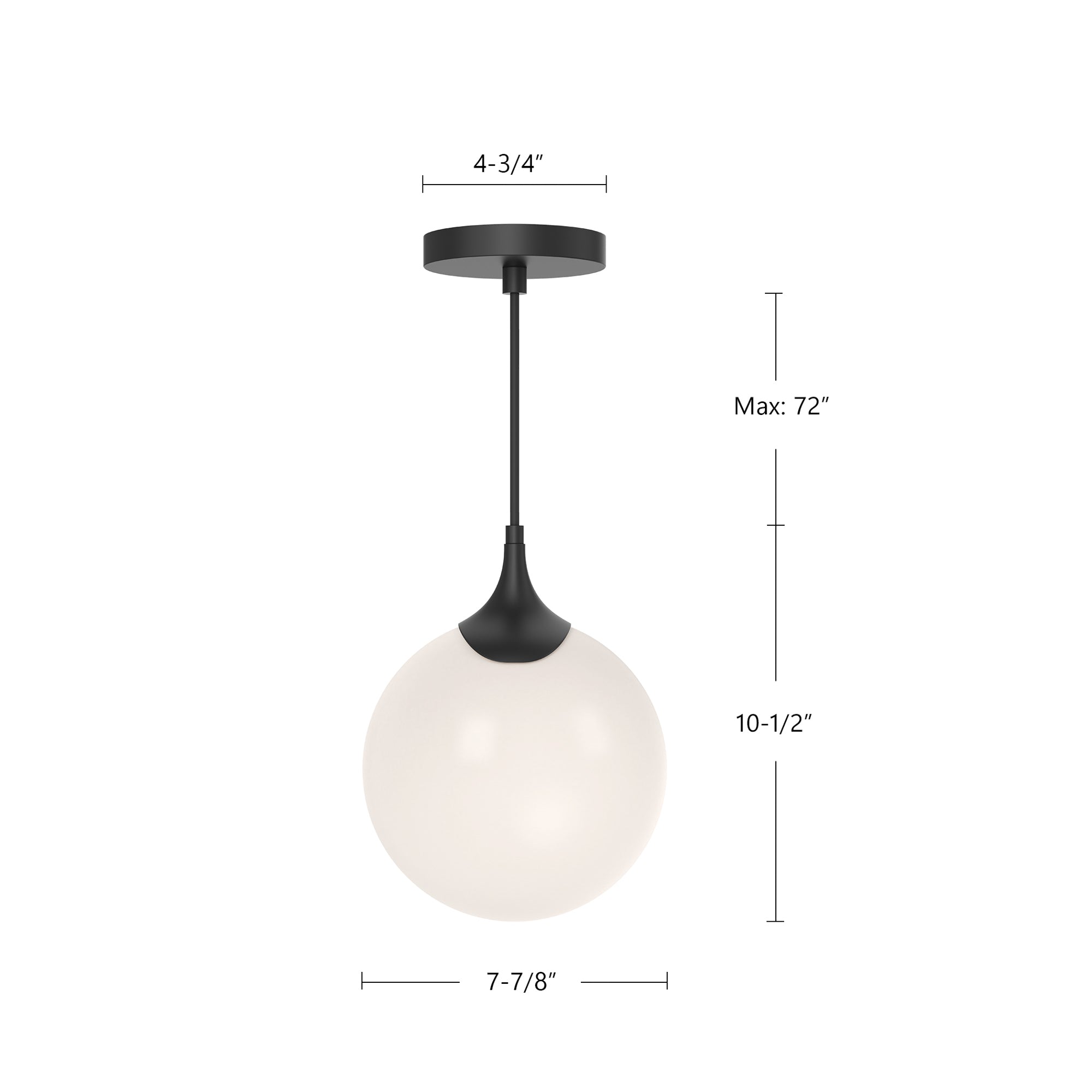 Solavane Opal 1 - Light Pendant - Wisteria