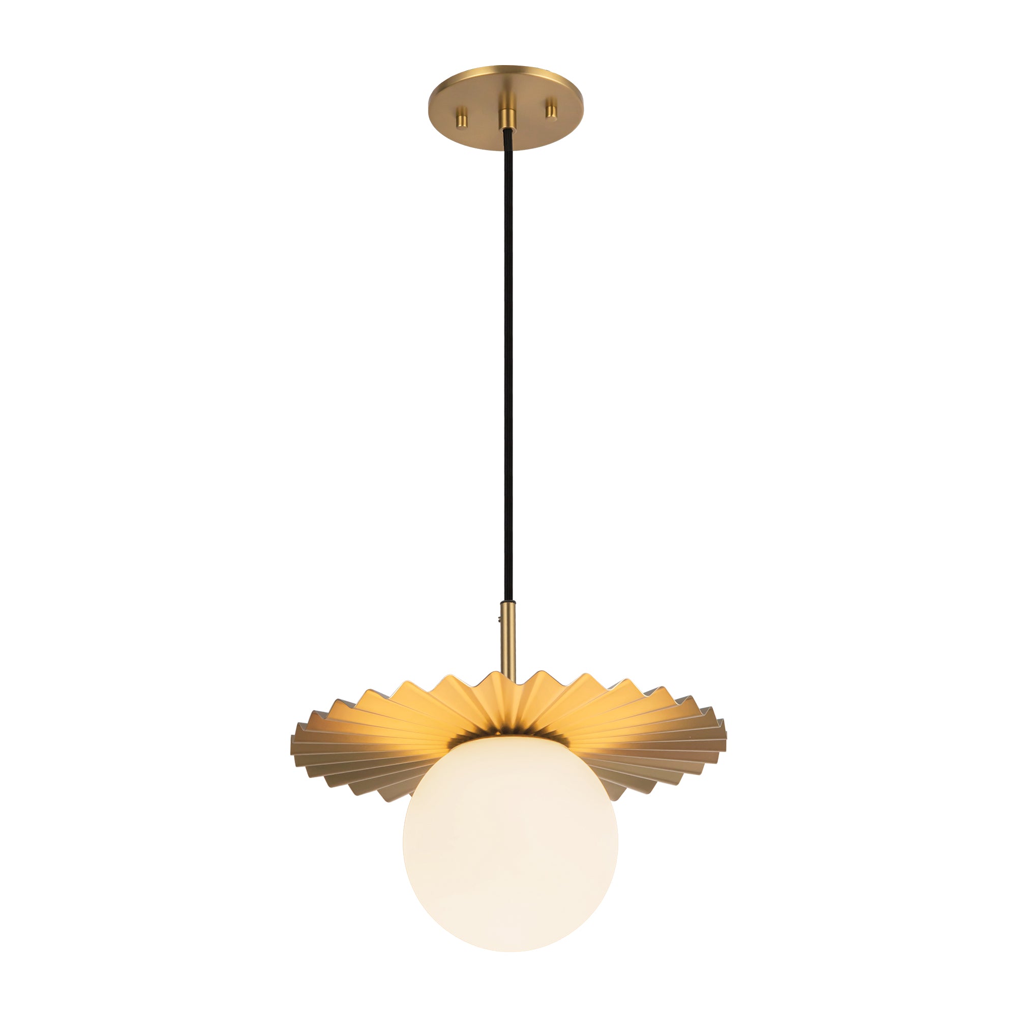 Averon Opal Pendant Light - Wisteria