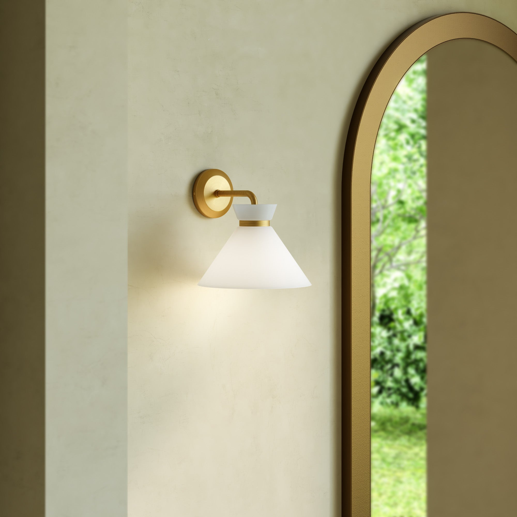 Orvello Opal Wall Sconce - Wisteria