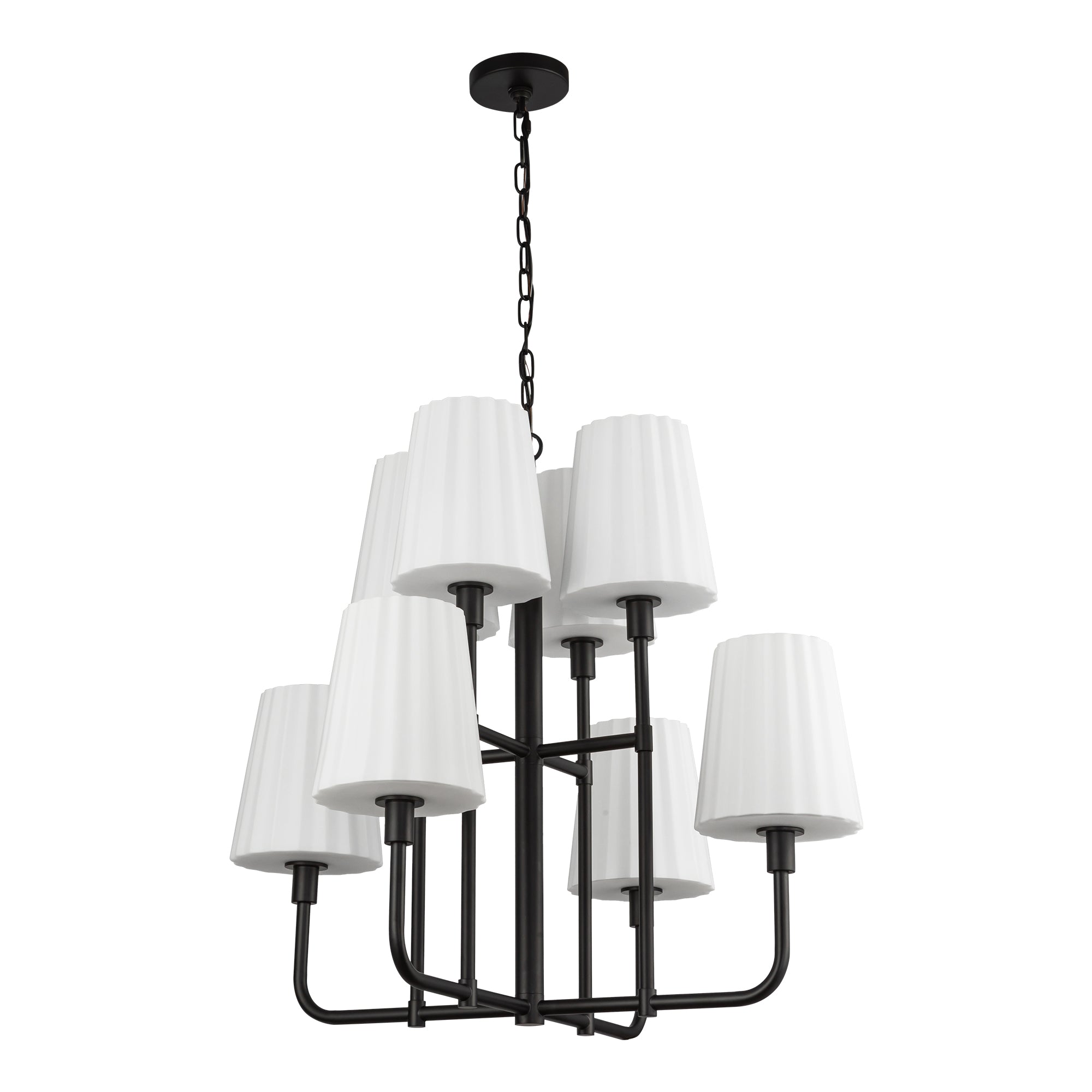 Selmont Opal 8 Light Chandelier - Wisteria